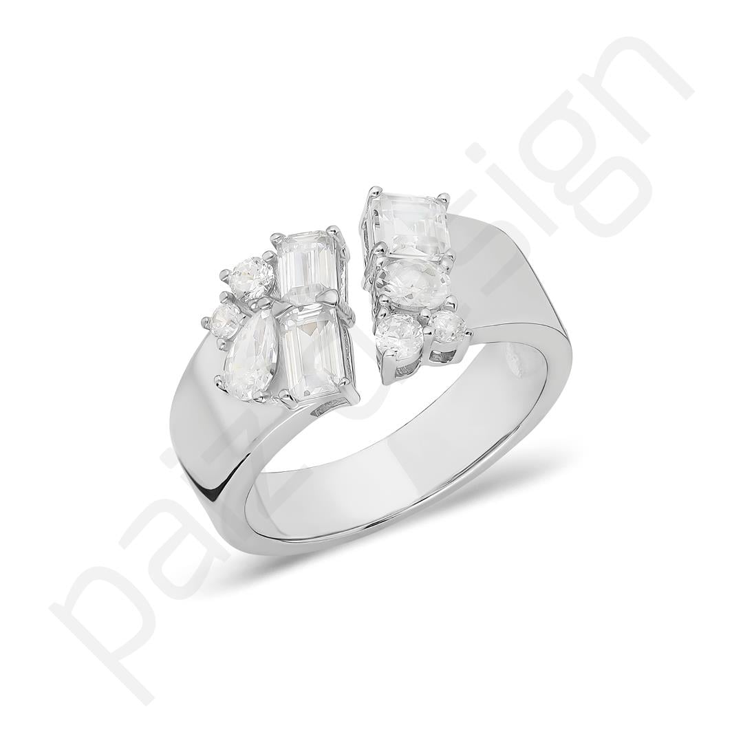 PaizSilver Açık Taşlı Yüzük