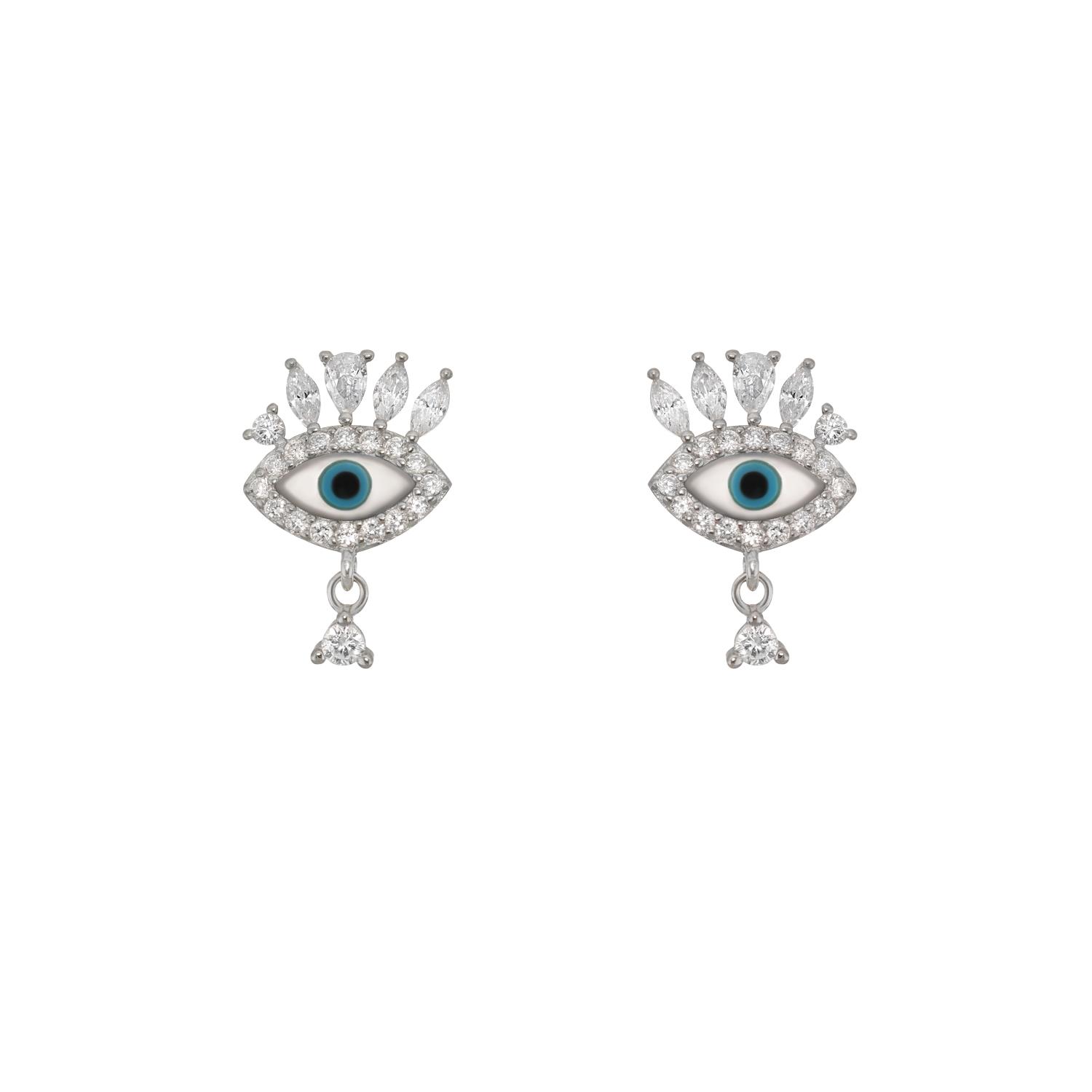 PaizSilver Göz Küpe 