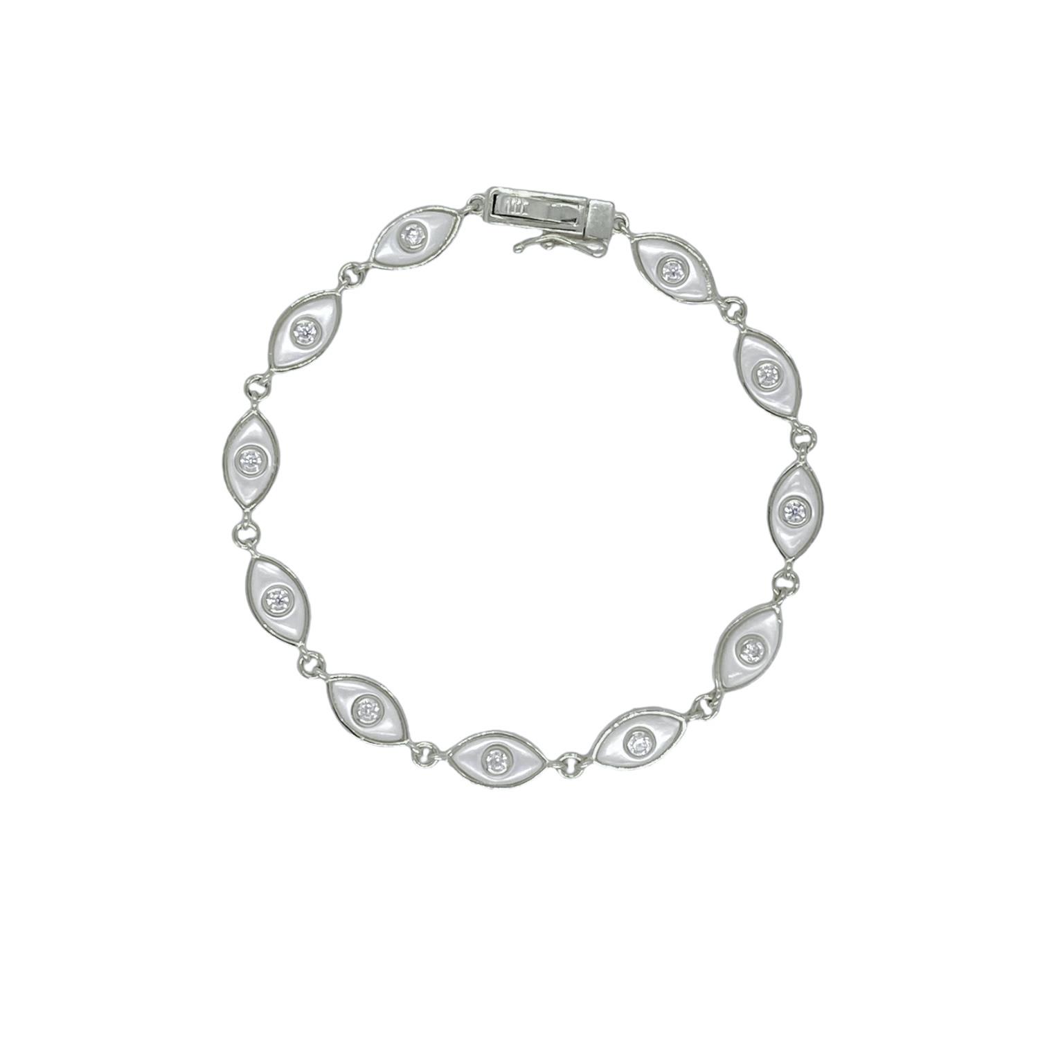 PaizSilver Sedefli Taşlı Bileklik 