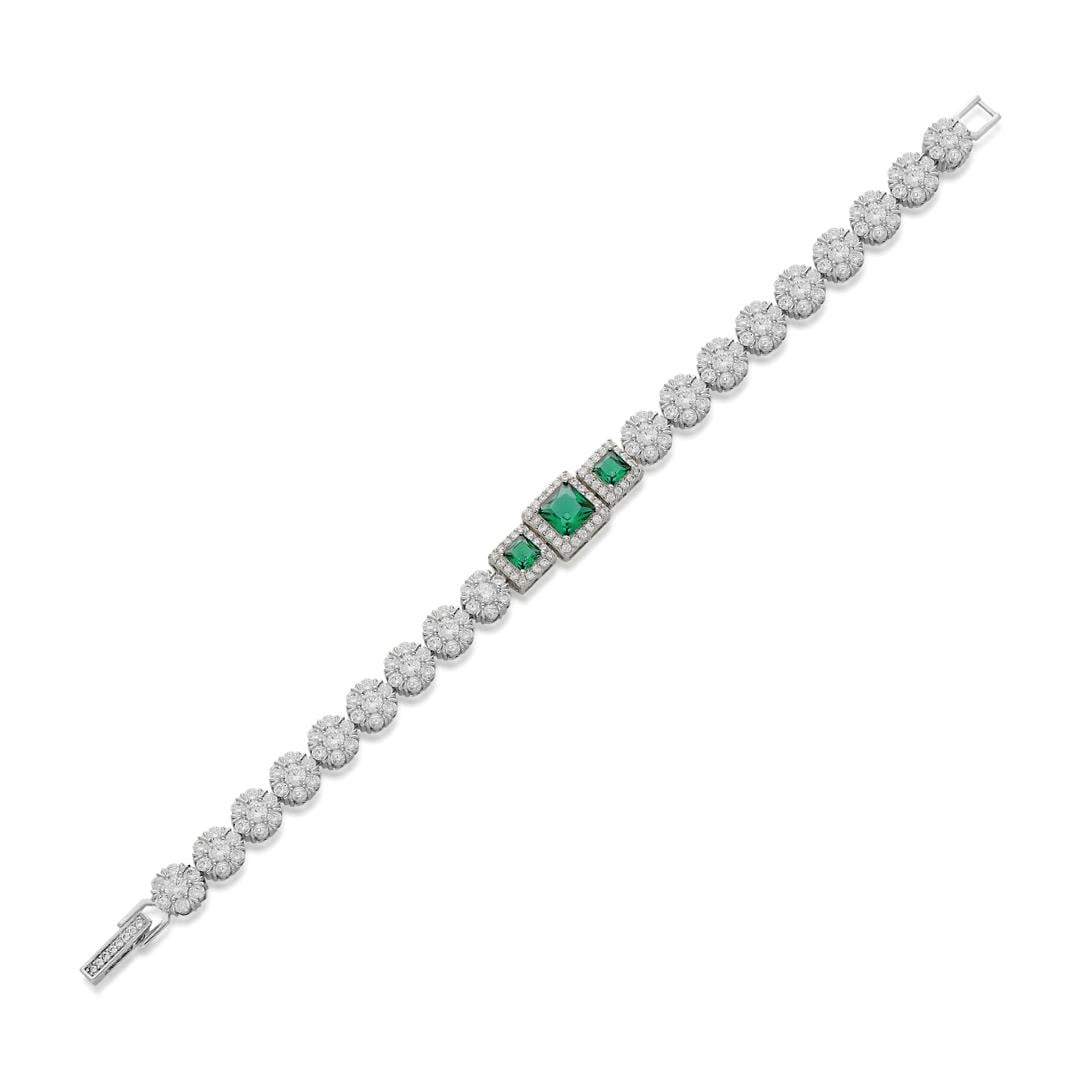 PaizSilver Taşlı Bileklik 