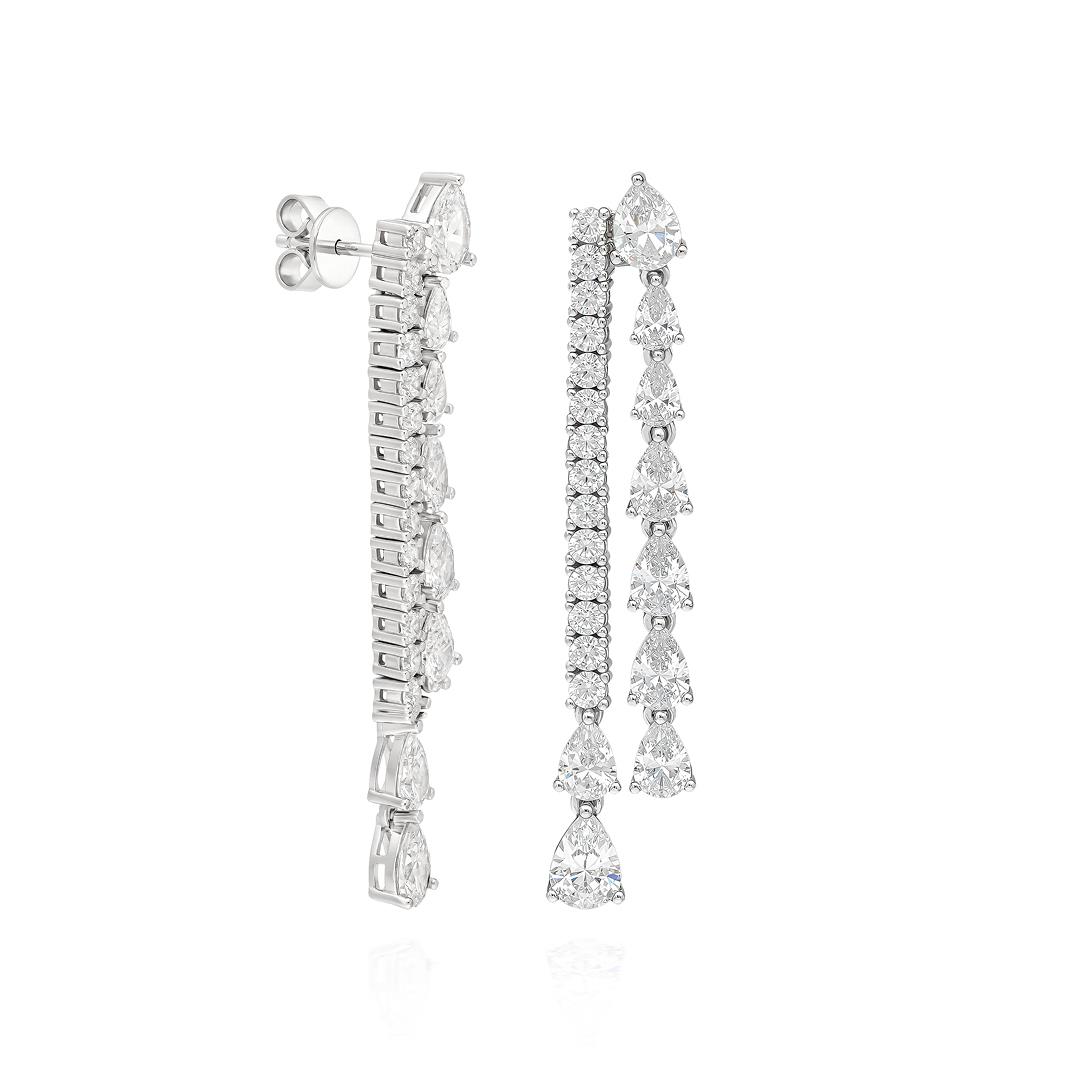 PaizSilver Taşlı Küpe 