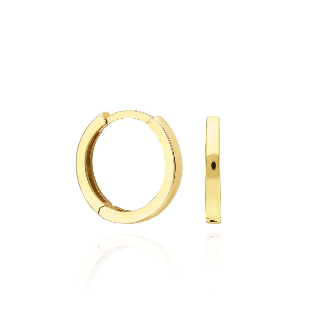 PaizSimple Hoops Charm Küpe 