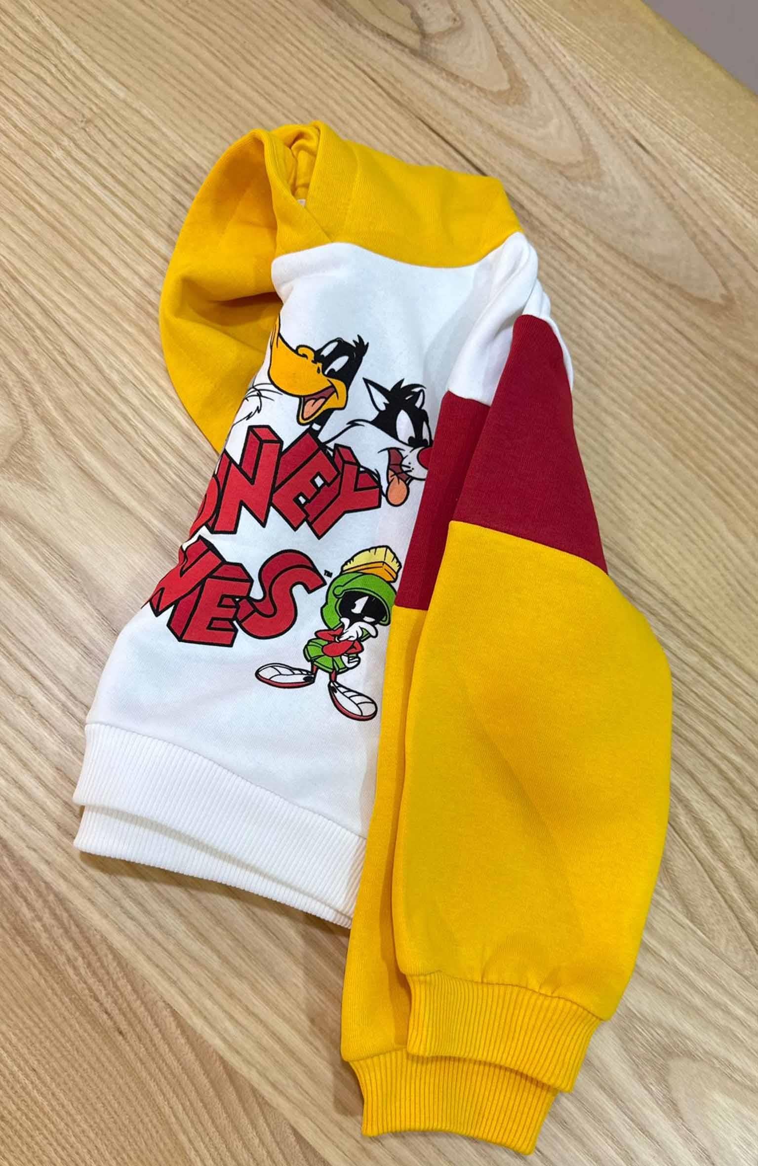 C2055 LOONEY T. SIRTI PAYET DETAYLI SWEAT