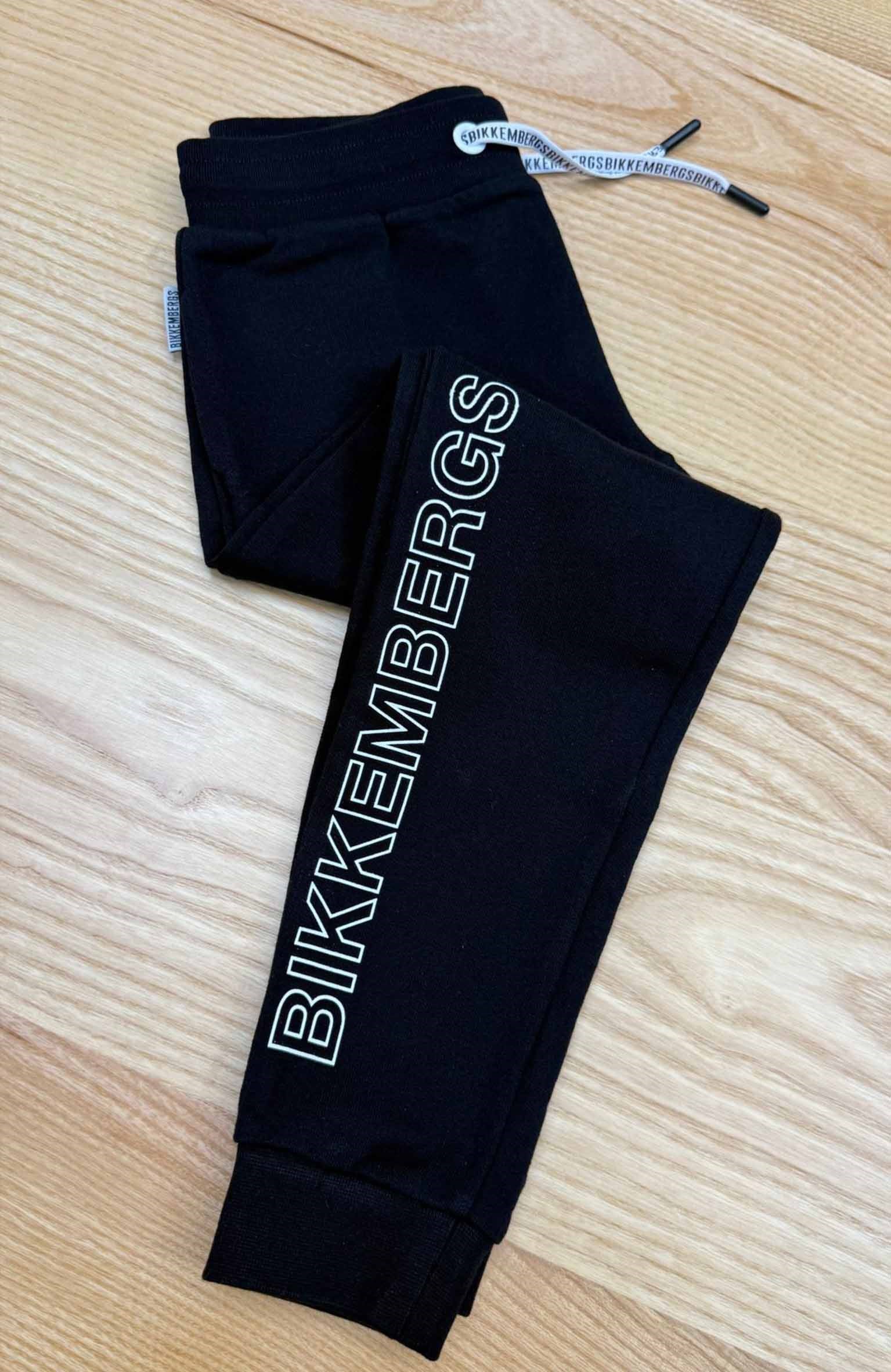 C2291 BKKMBRS BASKILI SİYAH JOGGER