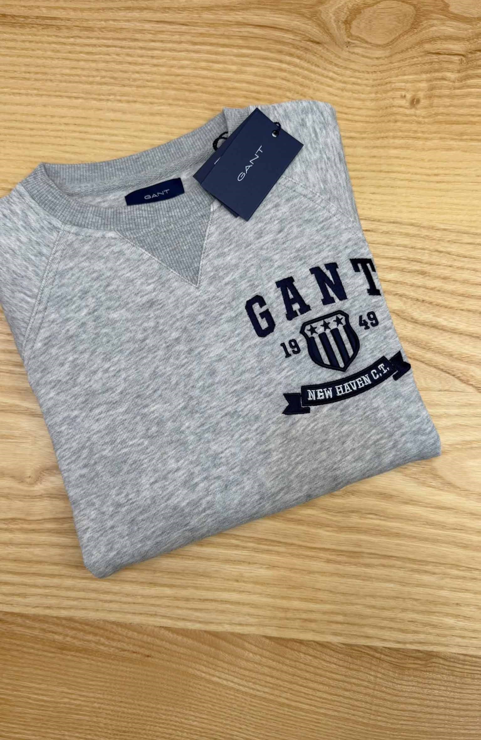 C2796 GNT LACİVERT NAKIŞLI GRİ SWEAT