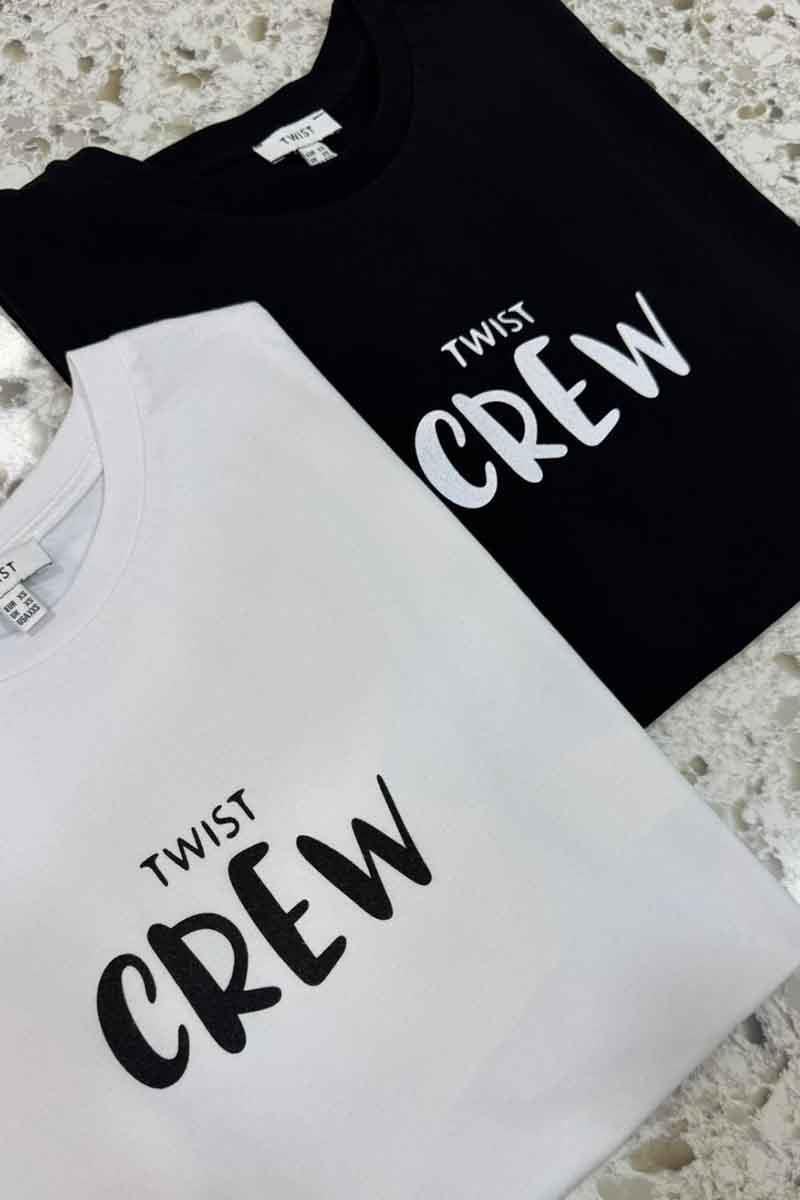 K2517 TW.ST BASKILI PAMUKLU T-SHIRT