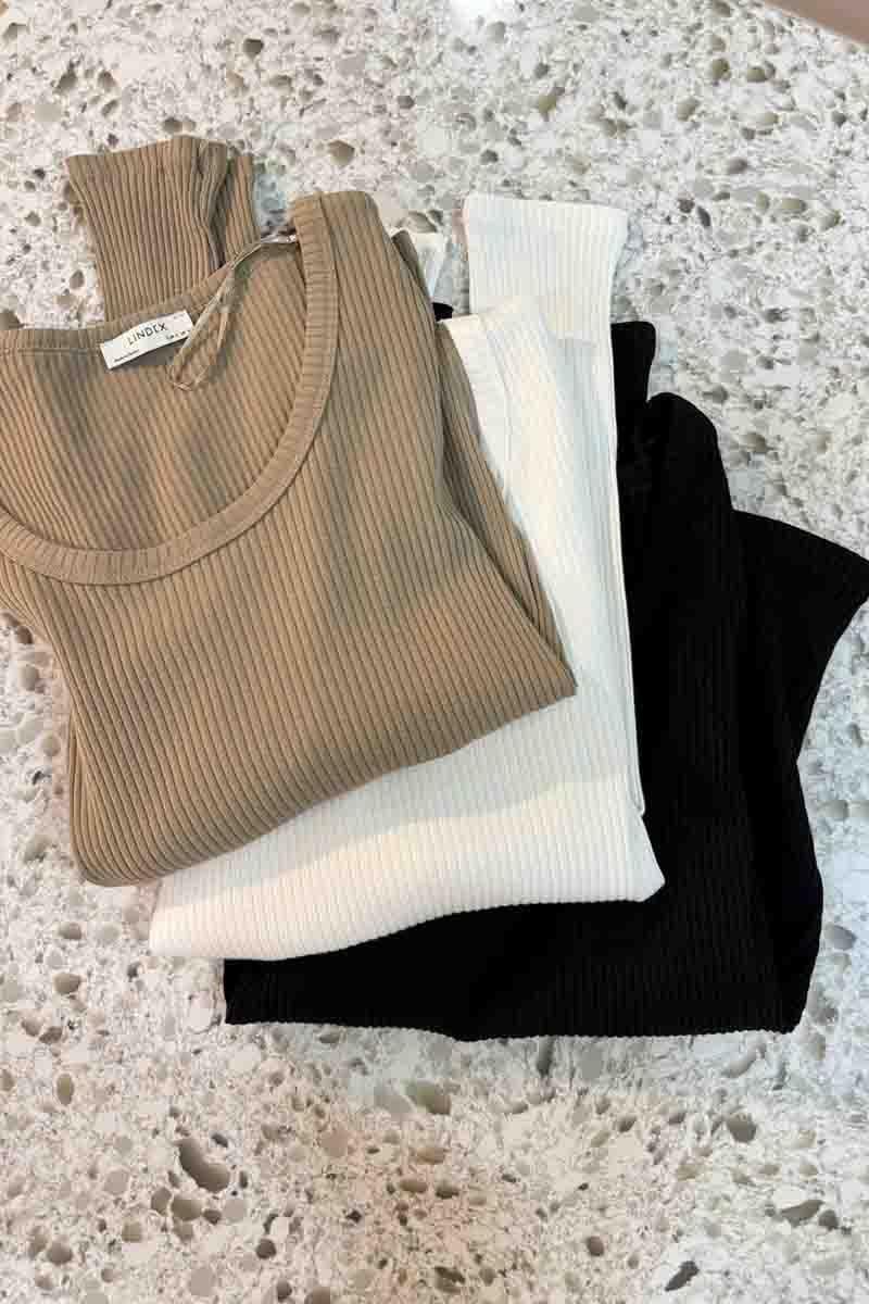 K2863 LNDX PAMUKLU OVAL YAKA UZUN KOL BODY