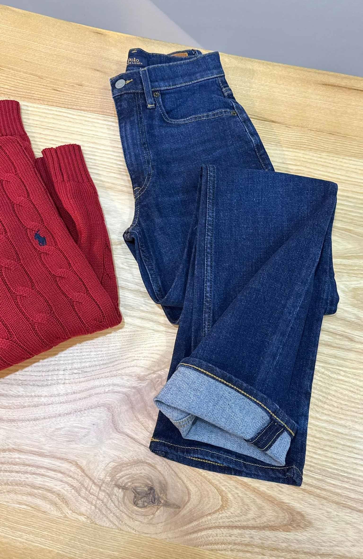 K3140 PRL STRAIGHT KOYU LACİVERT JEAN