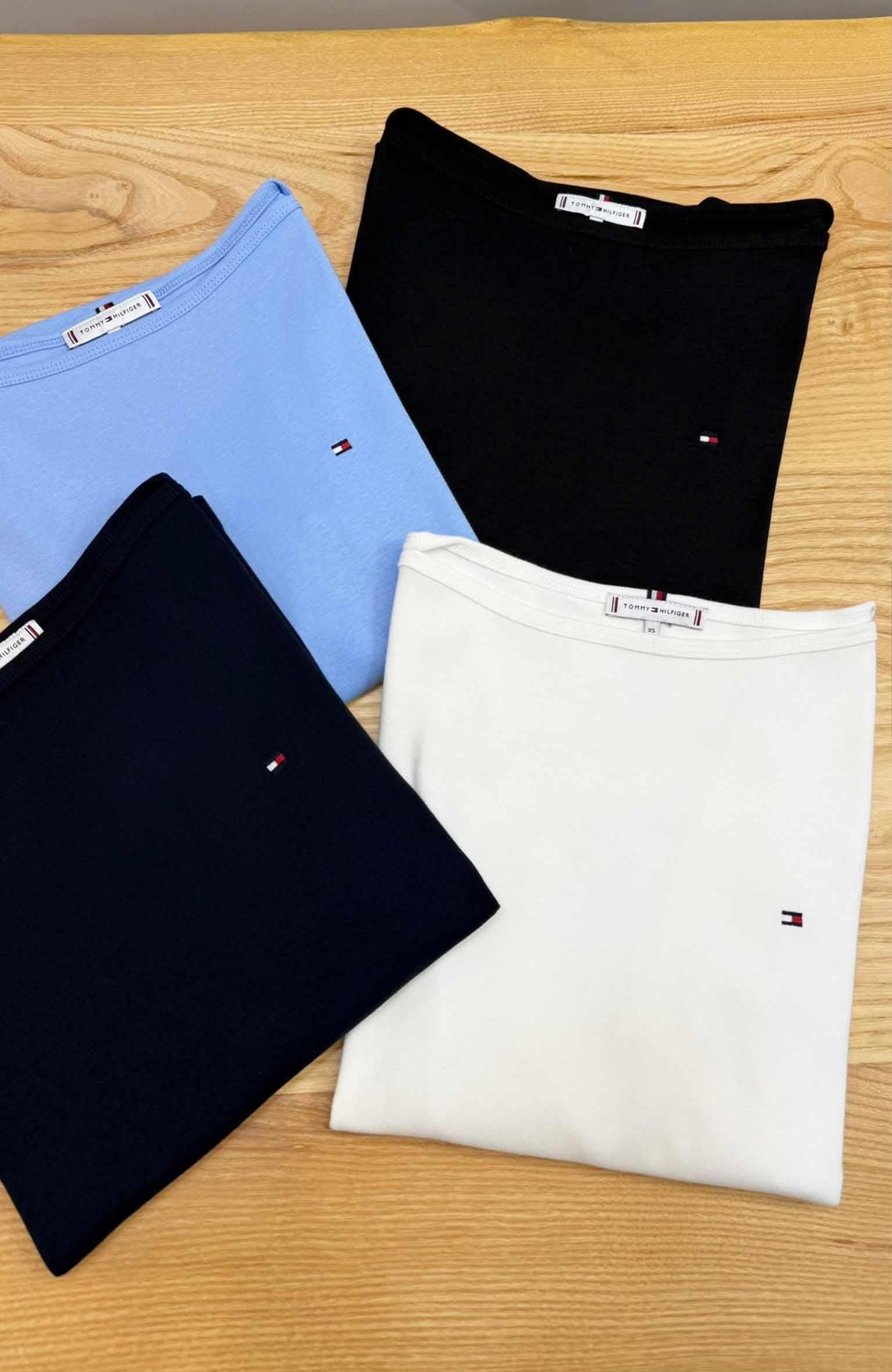 K3352 KAYIK YAKA 1/3 KOL ORGANİK PAMUK T-SHIRT