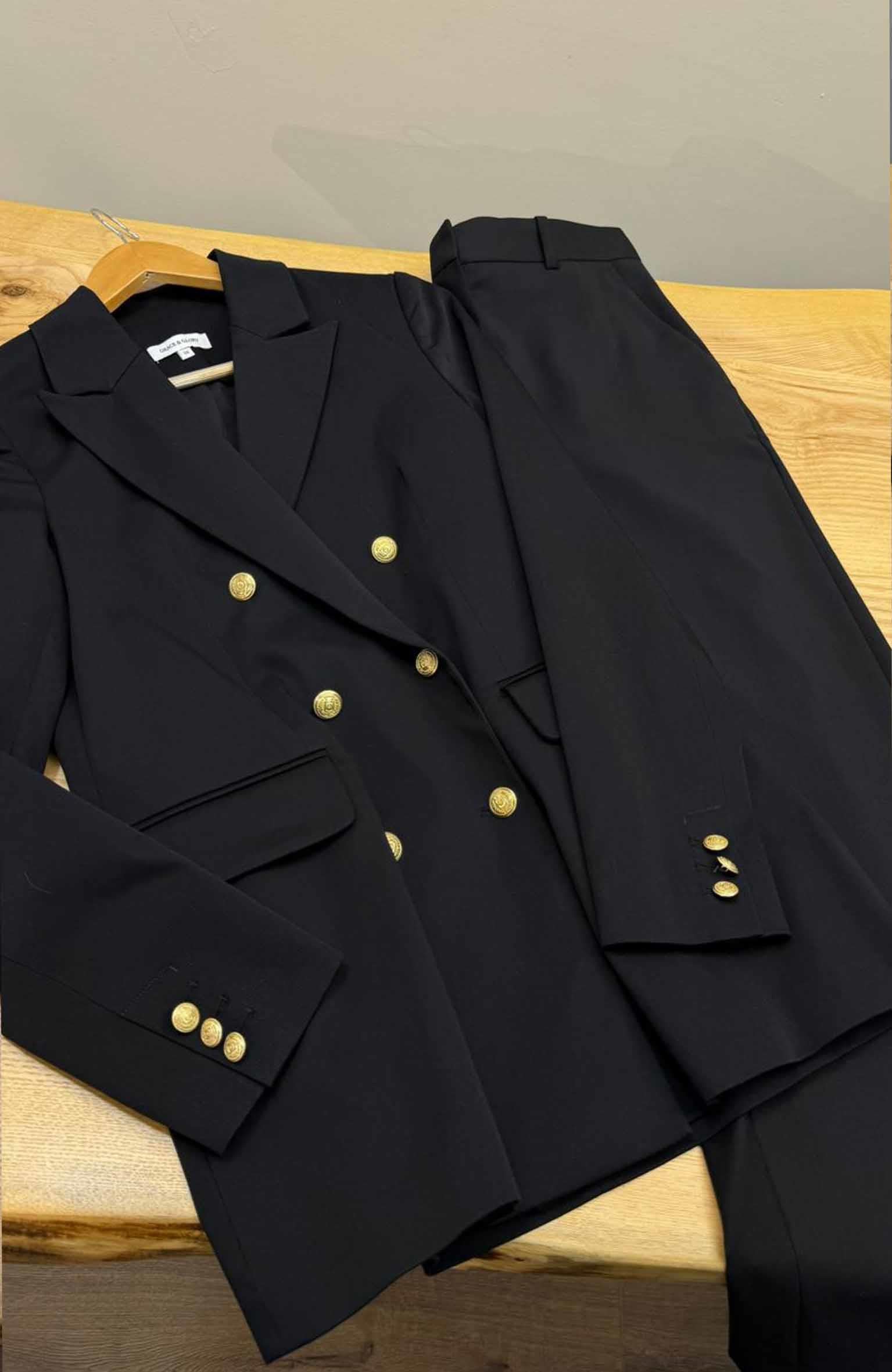 K3483 SİYAH PAMUKLU BLAZER CEKET