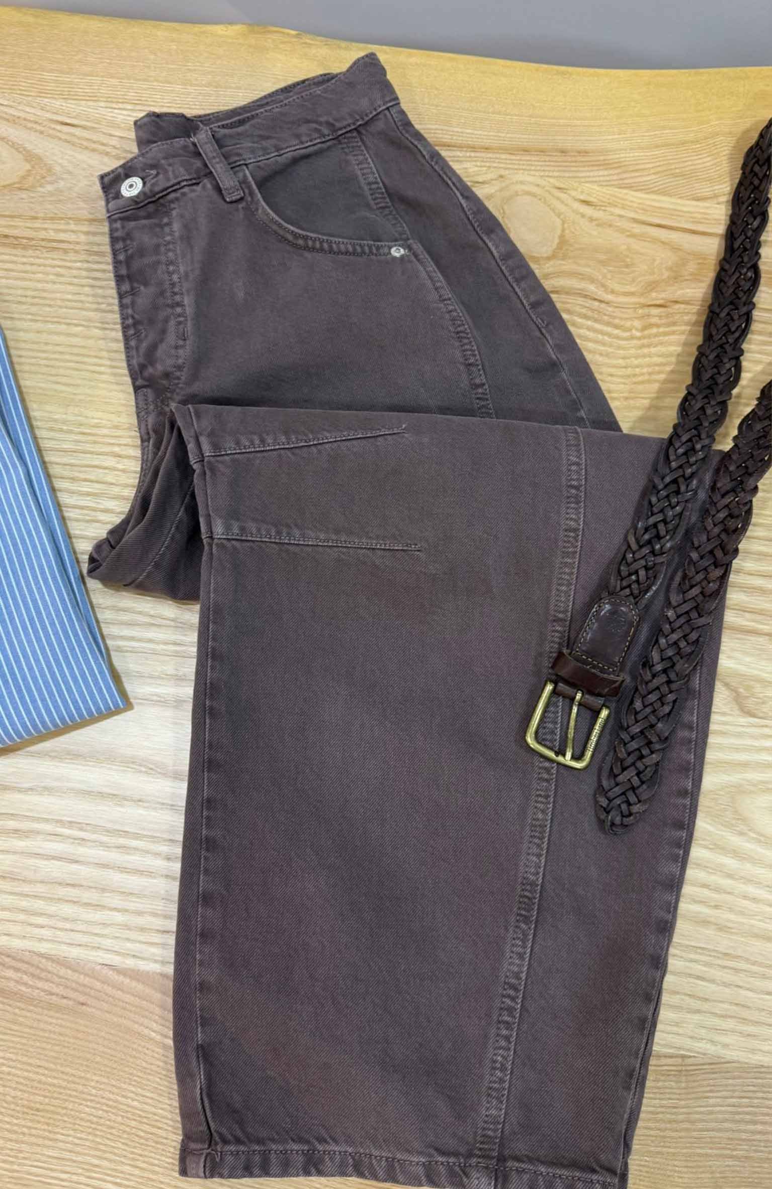K3620 W.THE FREE YIKAMALI KAHVE BARREL JEAN