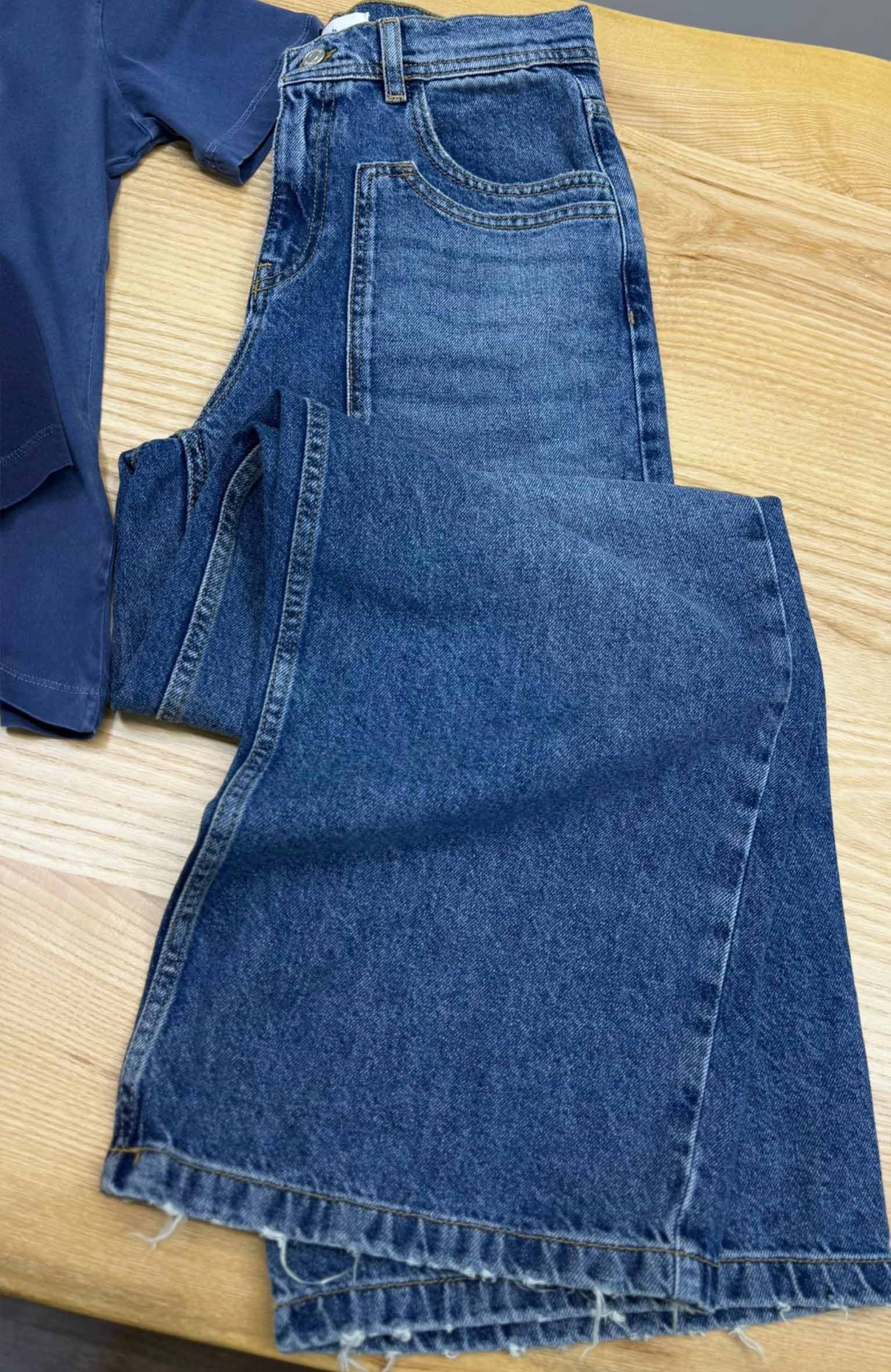 K3830 B.ASH ÇİFT CEP DETAYLI MAVİ JEAN