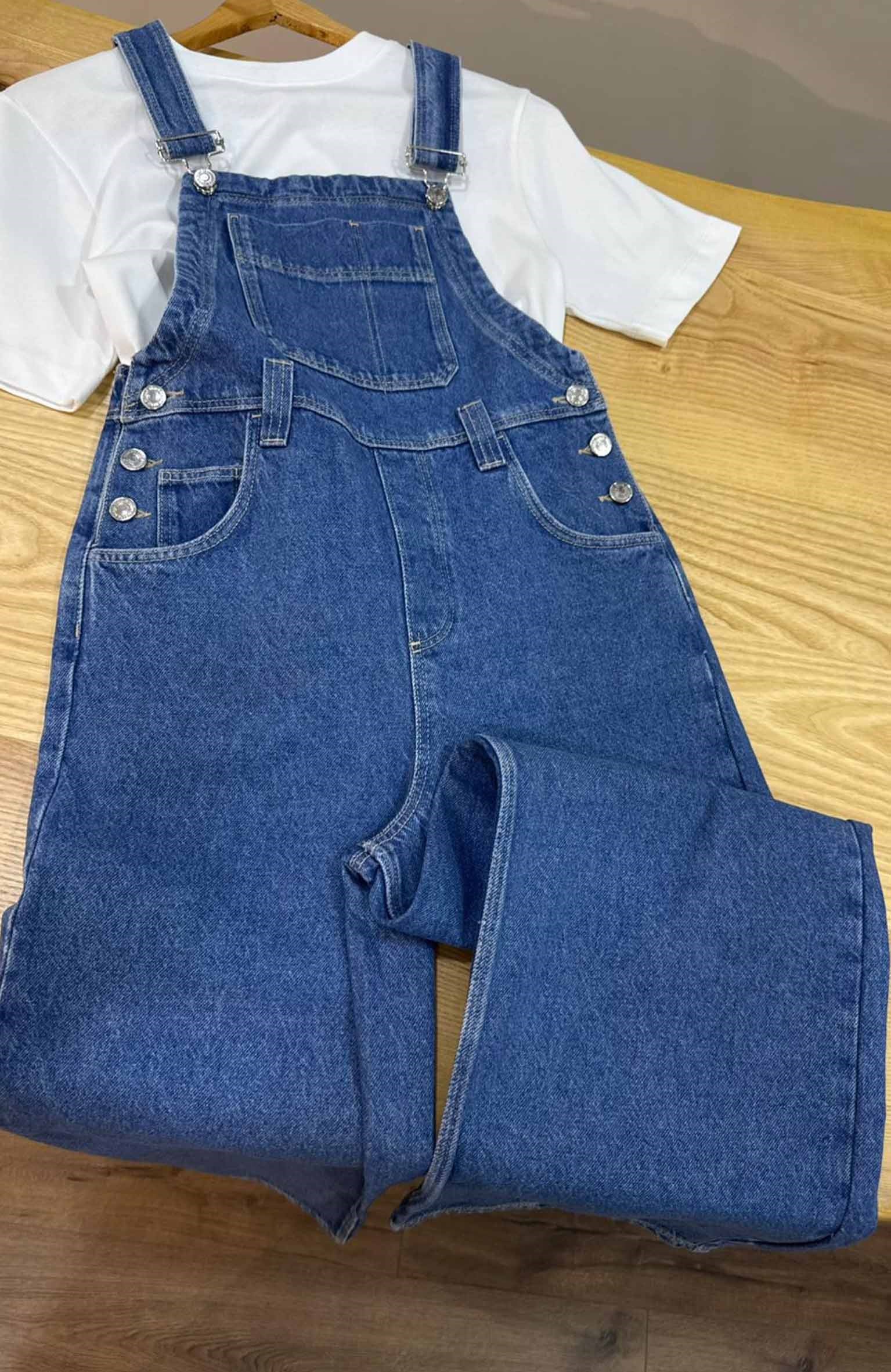 K3923 SZN SALOPET DENİM