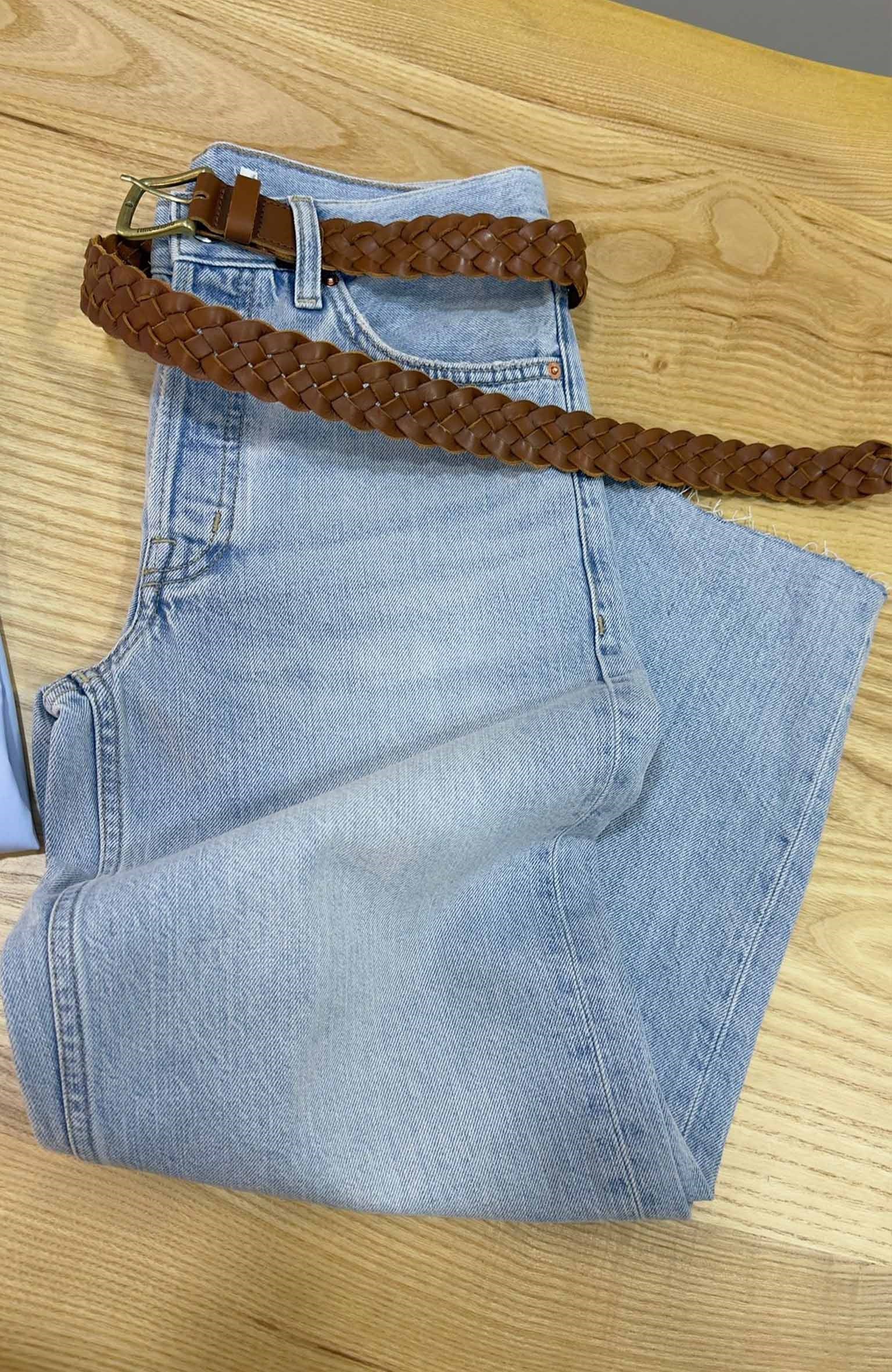 K3985 MDWL KESİK PAÇA DETAYLI MAVİ LİKRASIZ JEAN