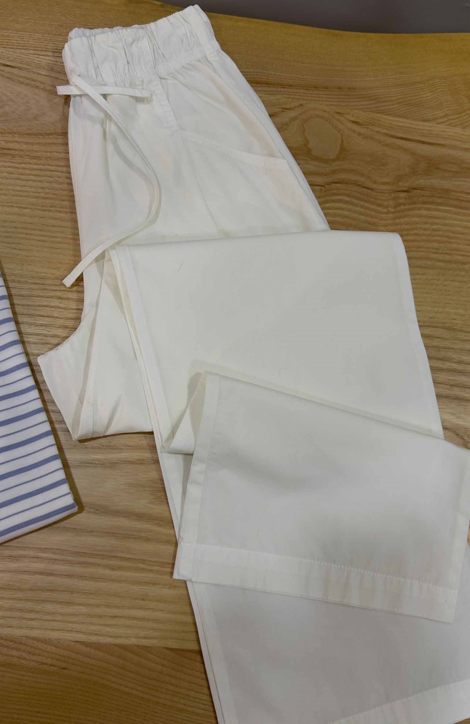 K4010 BEYAZ POPLİN PANTOLON
