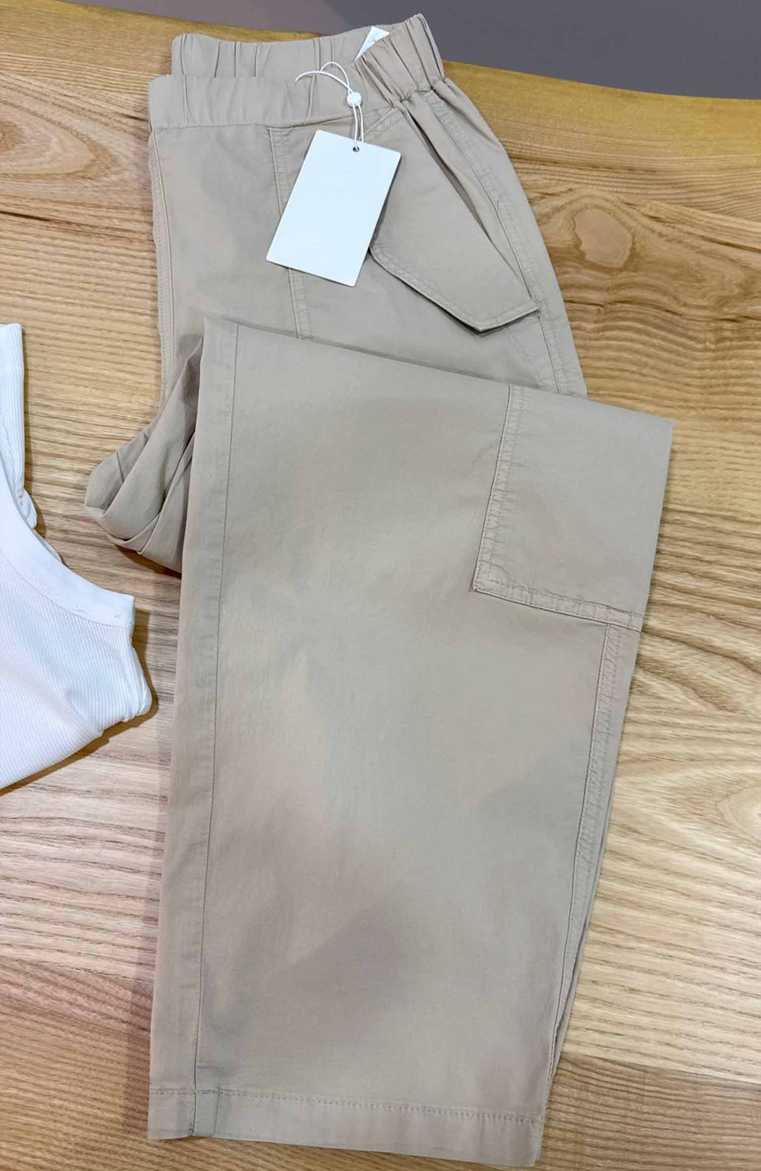 K4122 OPS KARGO CEPLİ BEJ PANTOLON