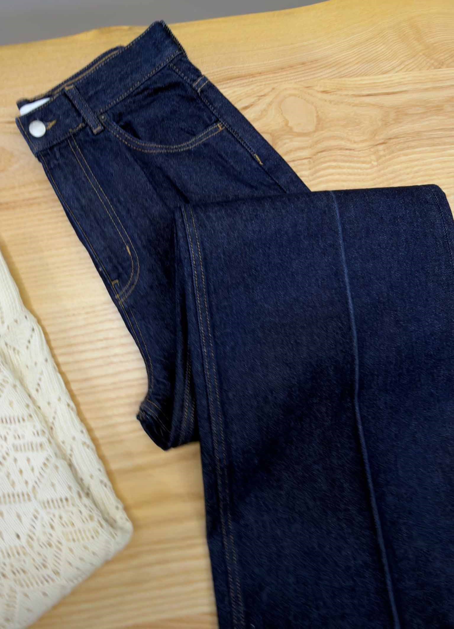 K4557 H.M EDİTİON KOYU LACİVERT JEAN