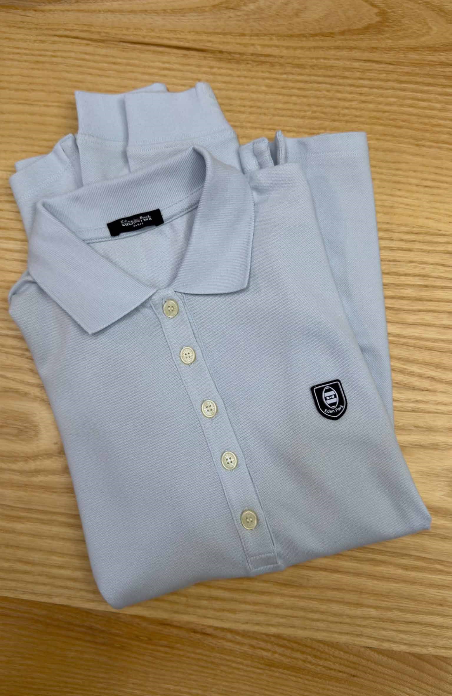K4634 E.PARK 5 DÜĞMELİ POLO YAKA MAVİ  BASİC