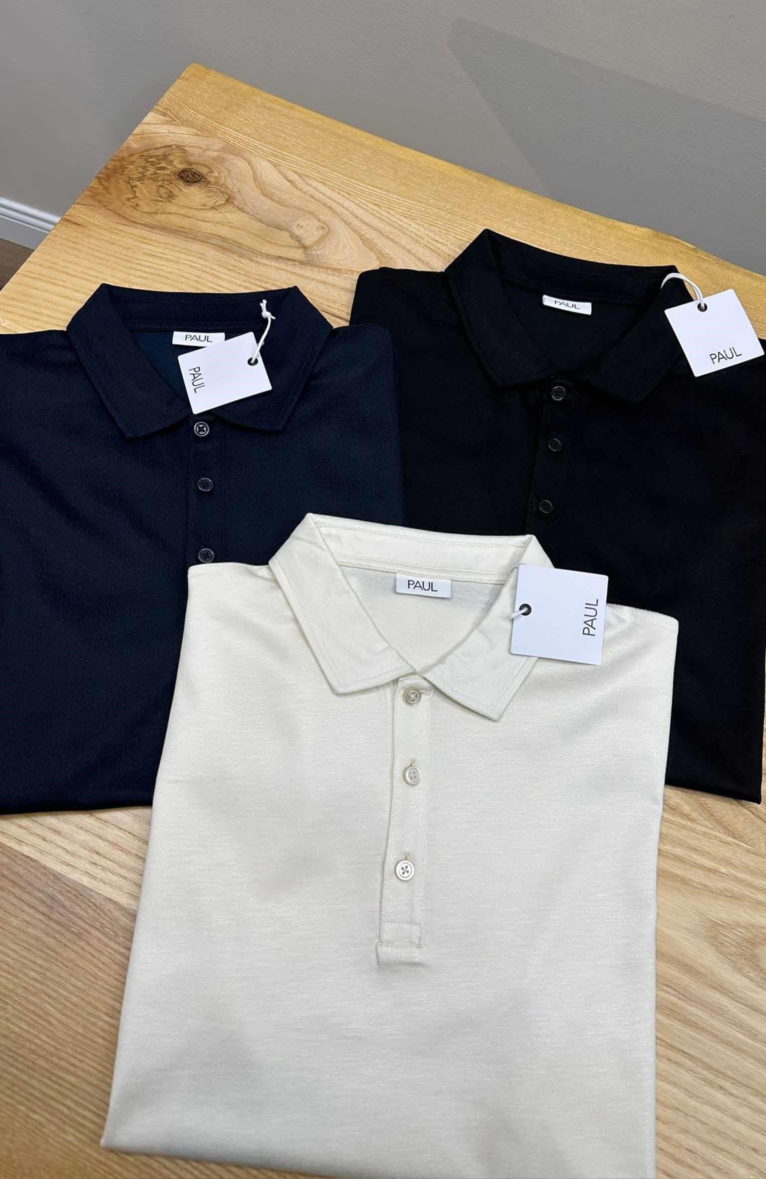 MEN1215 PA.UL DÜĞMELİ POLO YAKA VİSKOZ T-SHIRT