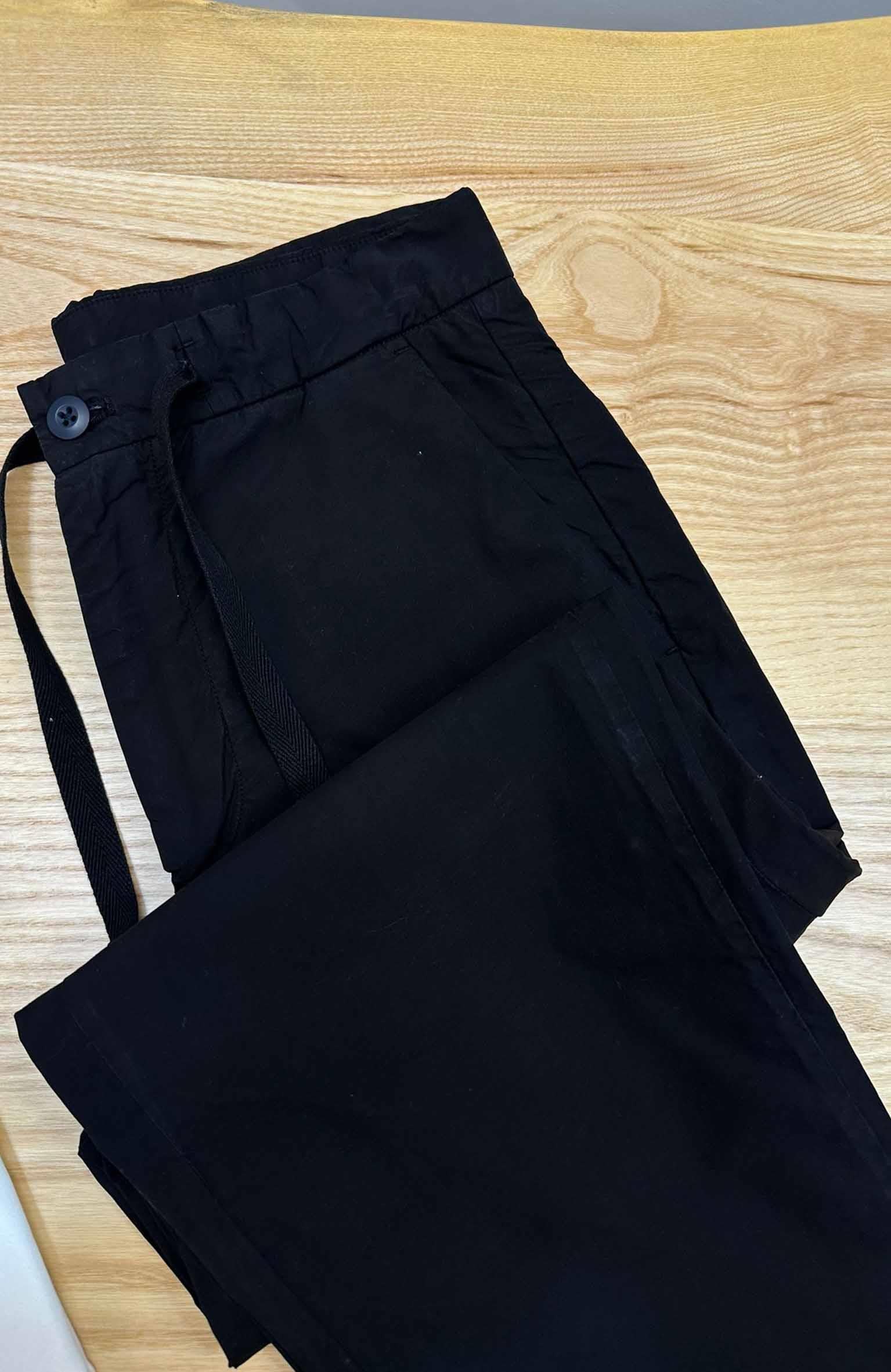 MEN1258 M.D SİYAH FİT JOGGER PANTOLON