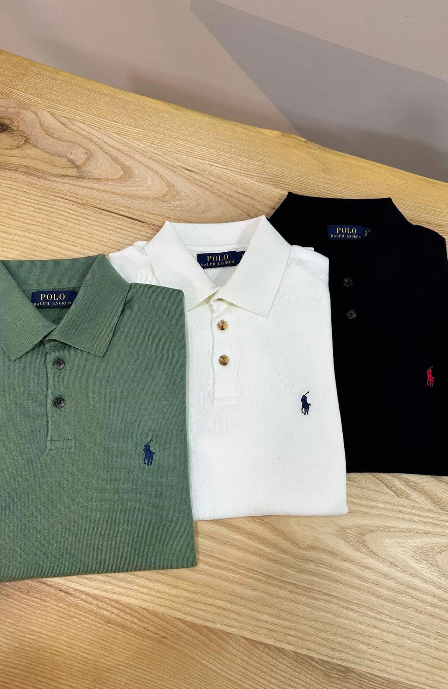 MEN1450 PRL PAMUKLU POLO YAKA TRİKO T-SHIRT
