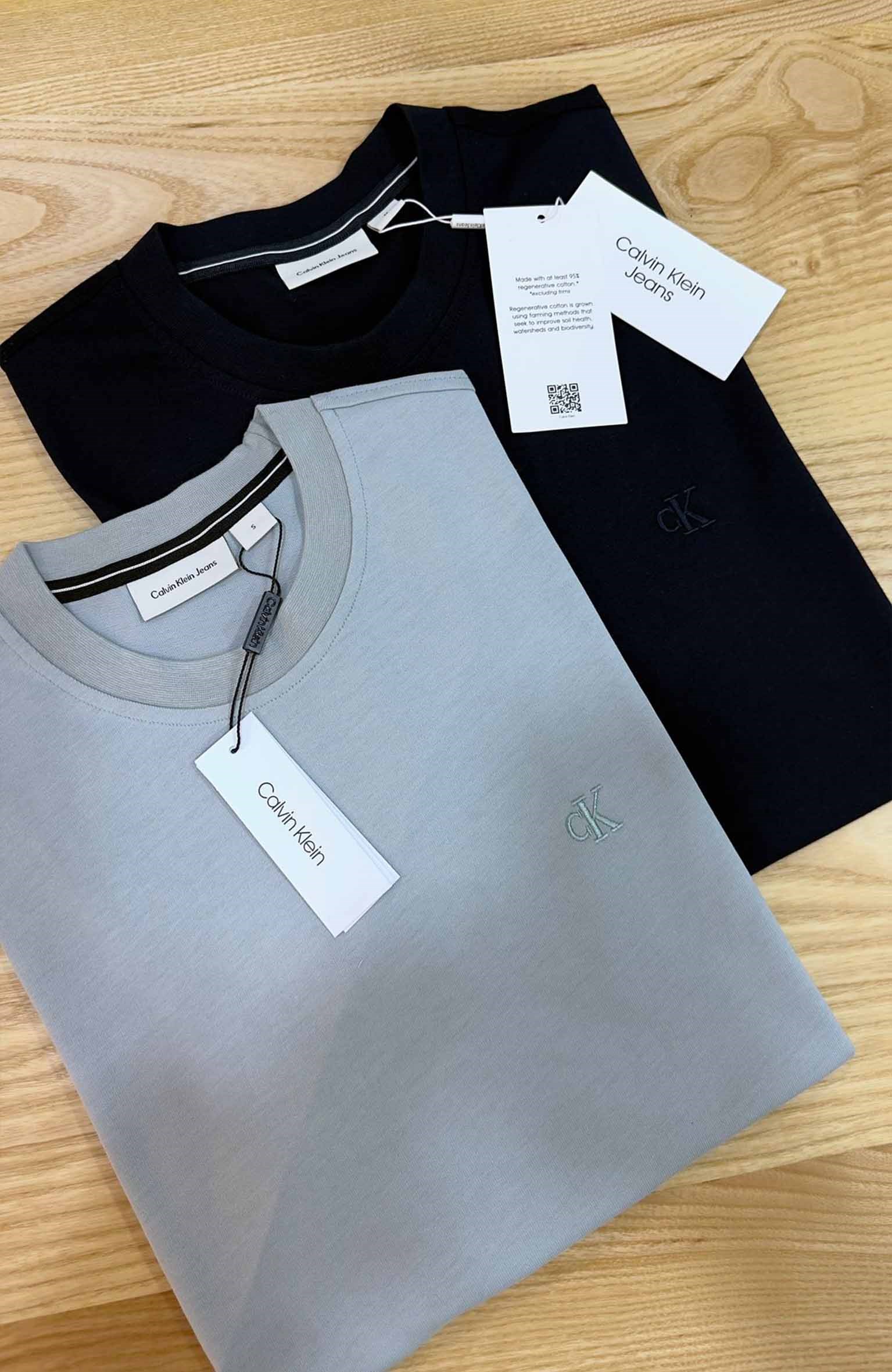 MEN1602 CK KÜÇÜK NAKIŞLI PAMUKLU T-SHIRT