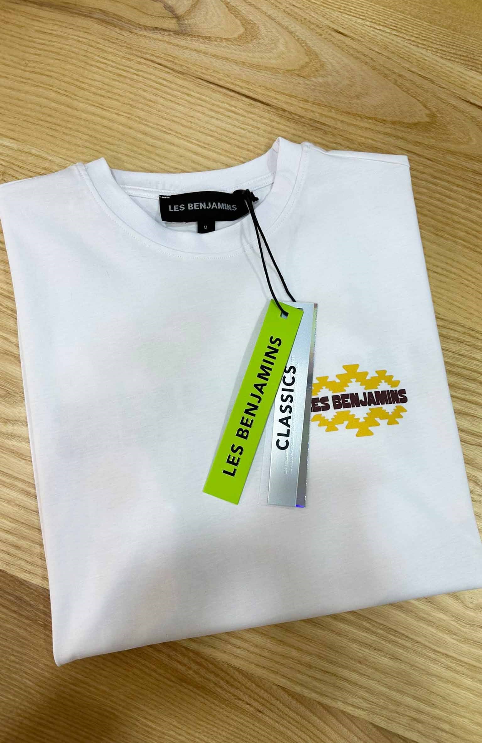MEN1652  L.BNJ MEXICO DETAYLI SIRT BASKILI BEYAZ T-SHIRT 