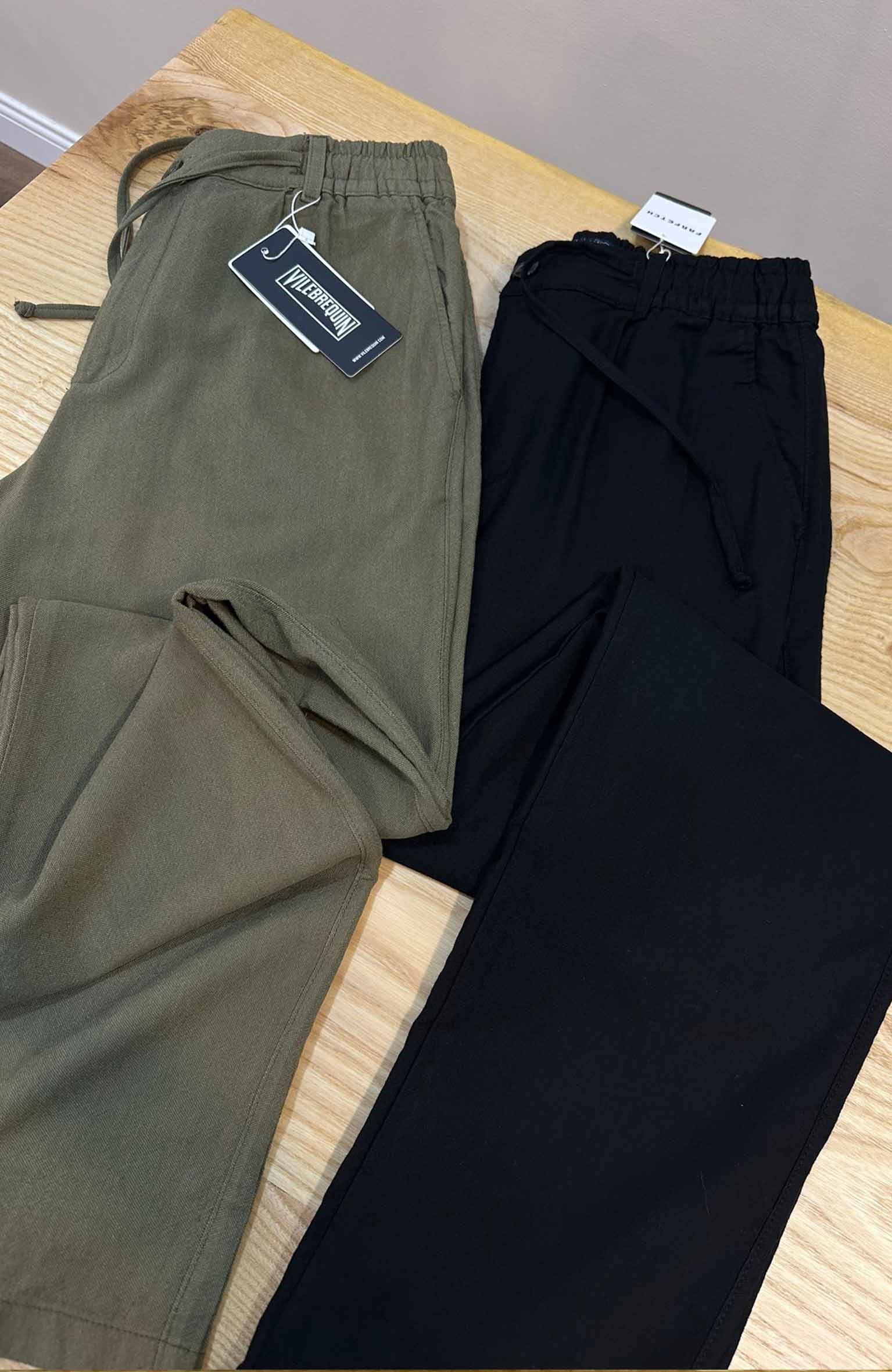 MEN1803 VLBRQ PAMUKLU PANTOLON