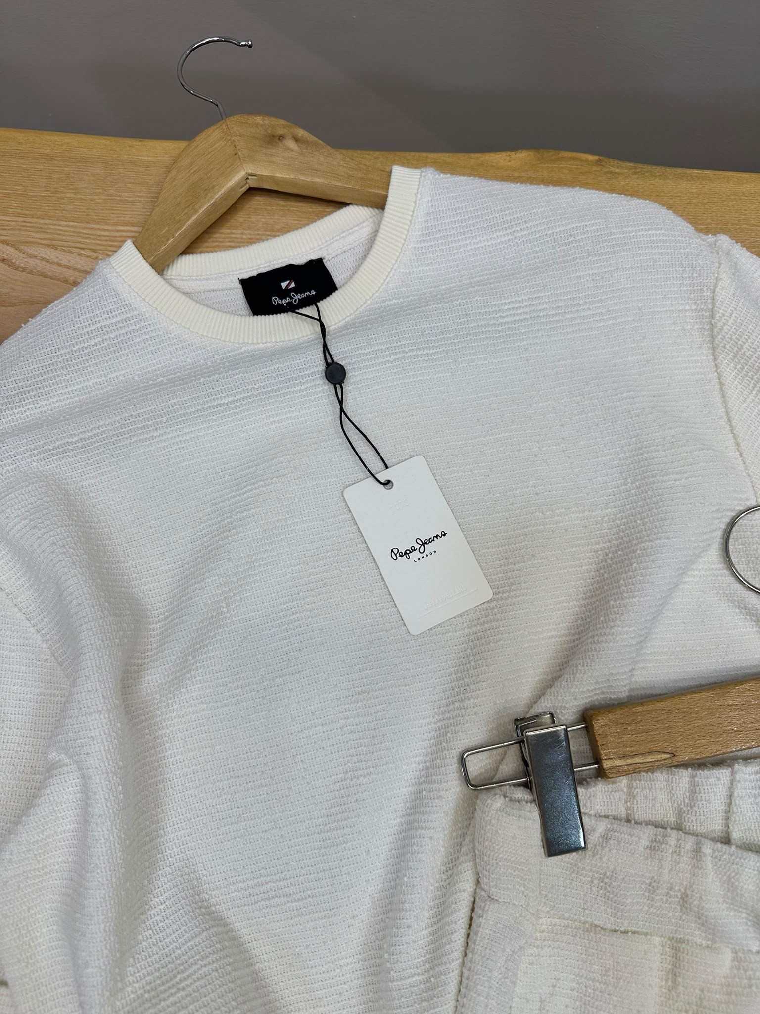 MEN1856 PEPE J. DOKULU EKRU T-SHIRT