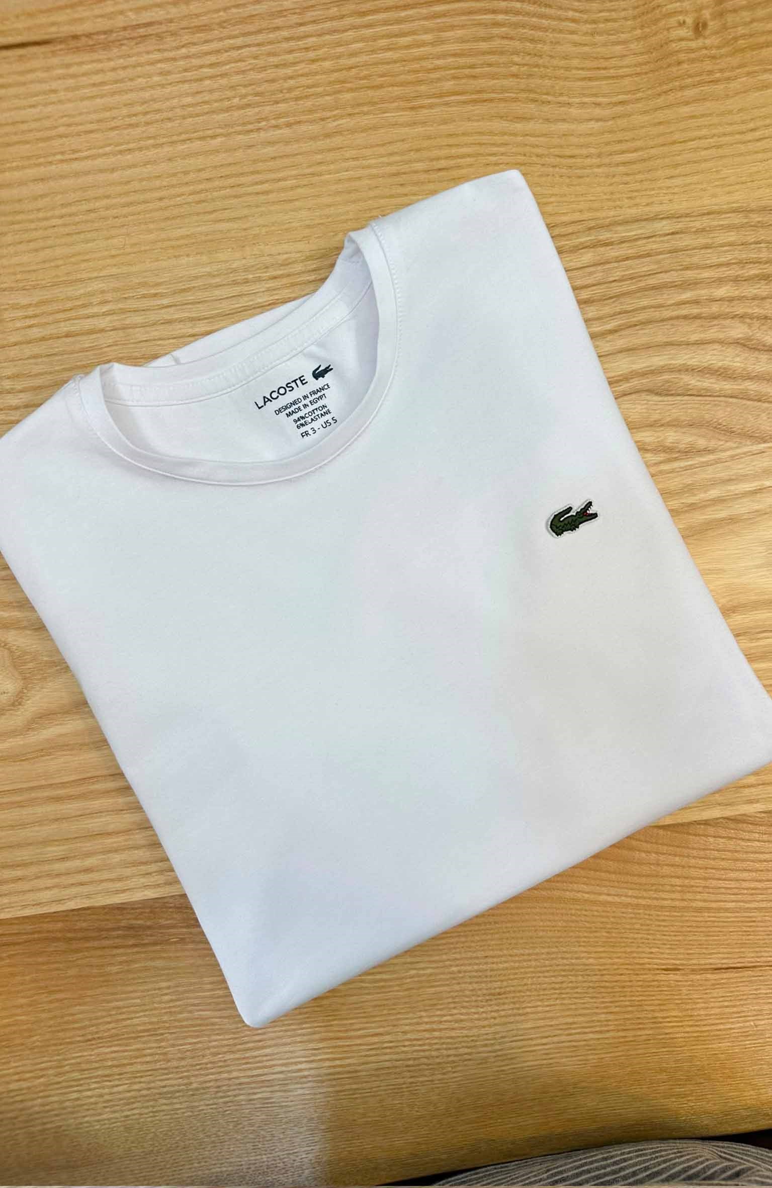 MEN1861 LCT PAMUKLU BEYAZ BASİC T-SHIRT