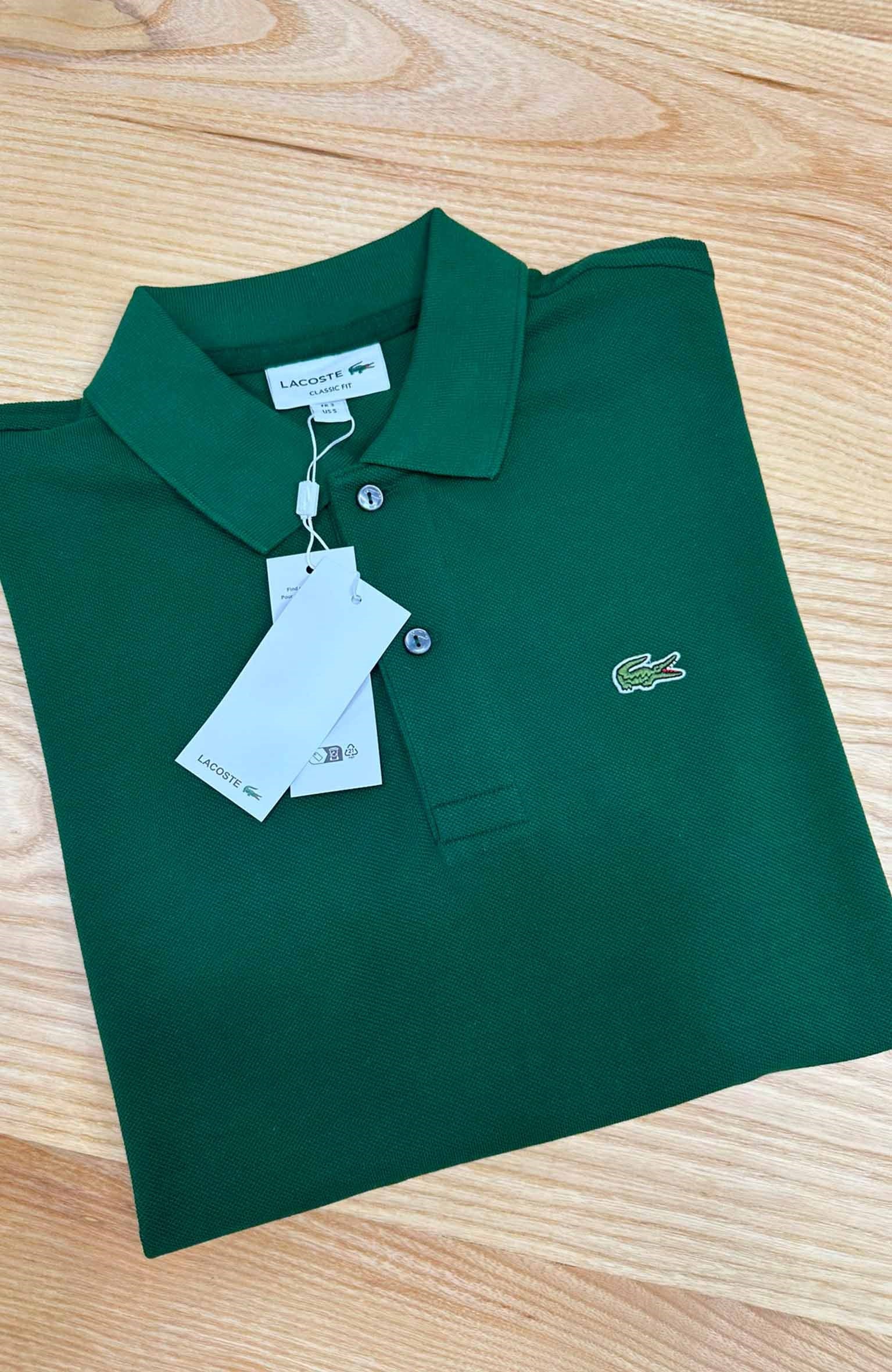 MEN1890 LCT CLASSİC FİT YEŞİL POLO T-SHIRT
