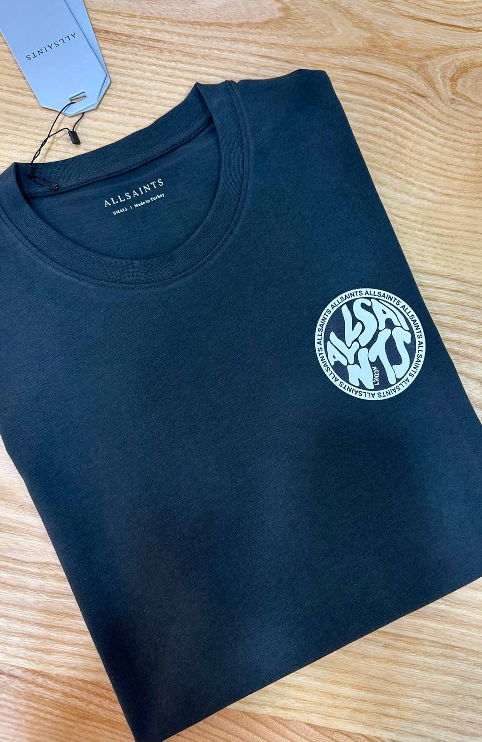 MEN1896 ALL S. ÖN/ARKA BASKILI ANTRASİT T-SHIRT