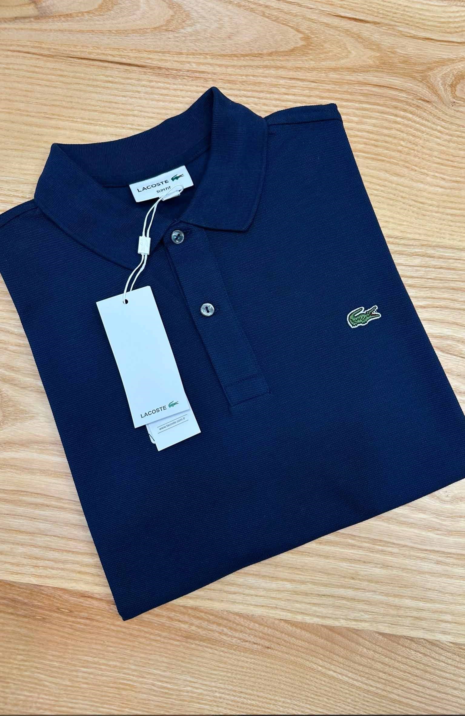 MEN1915 LCT SLİM FİT LACİVERT POLO T-SHIRT