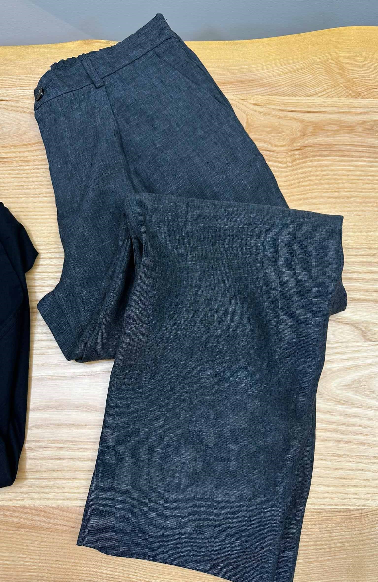 MEN1922 Z. ANTRASİT MELANJ KETEN PANTOLON
