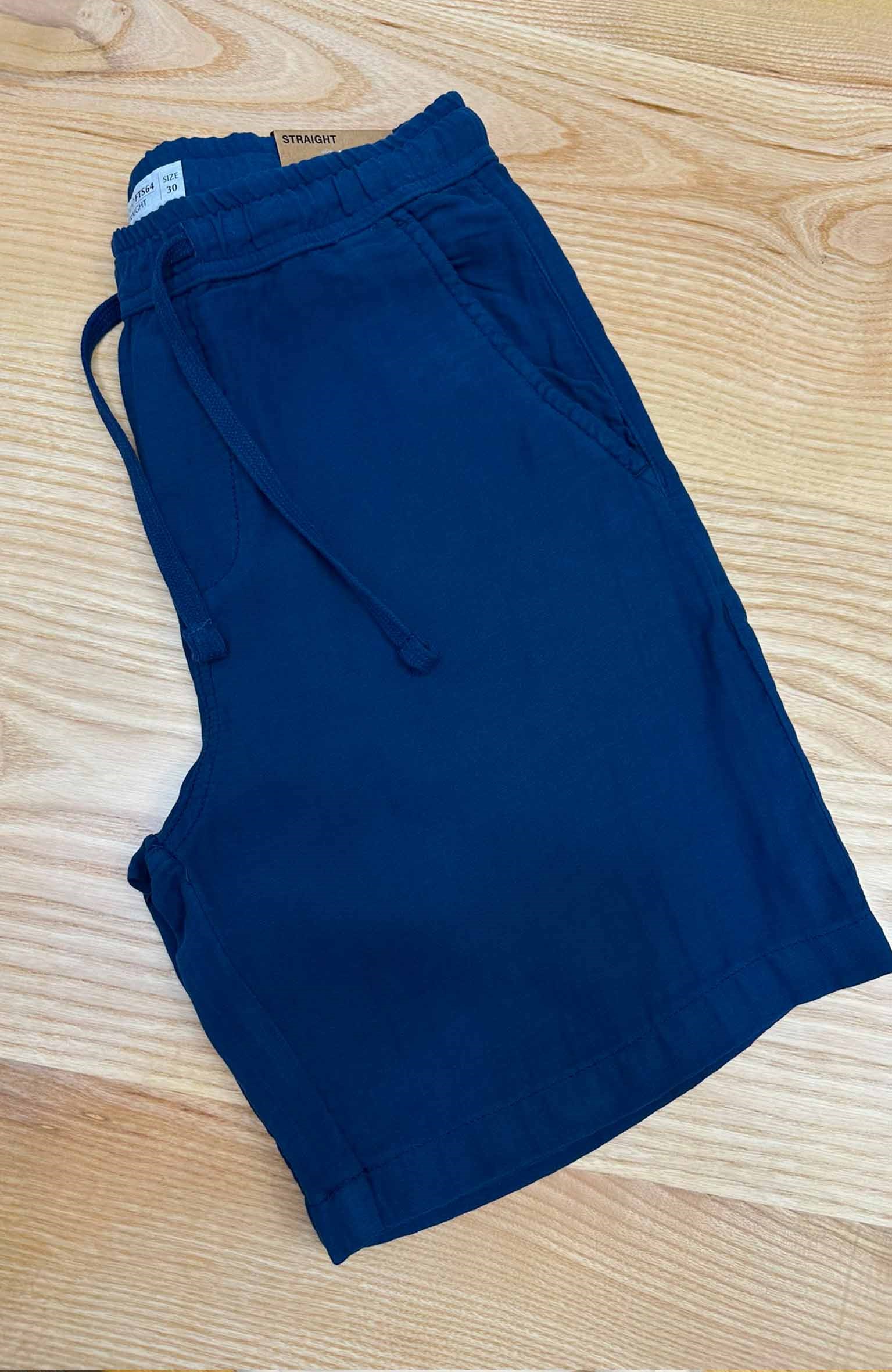 MEN1925 M.DO TENCEL PAMUK KARIŞIMLI LACİVERT ŞORT