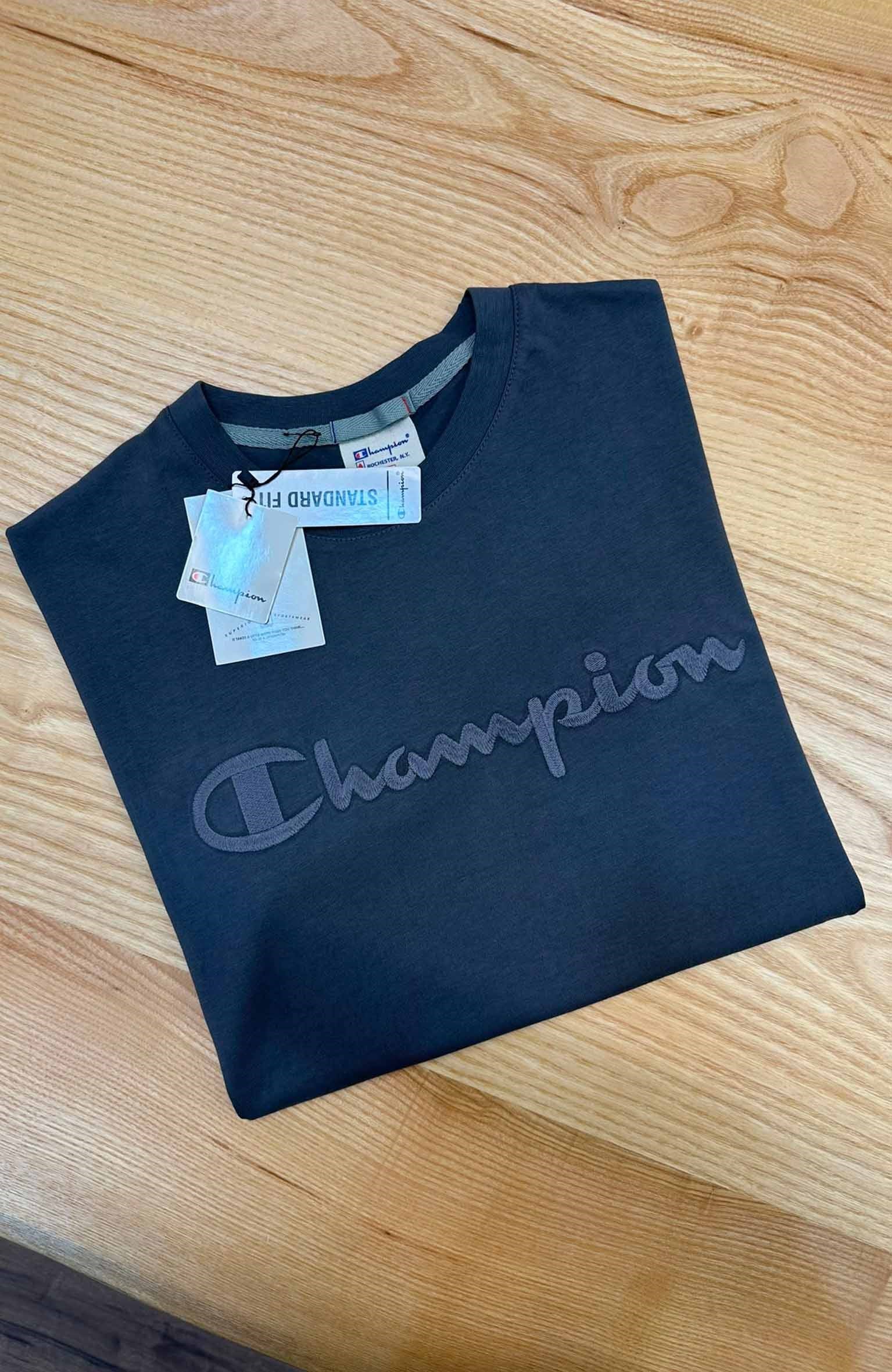 MEN1997 CHMP NAKIŞLI ANTRASİT T-SHIRT