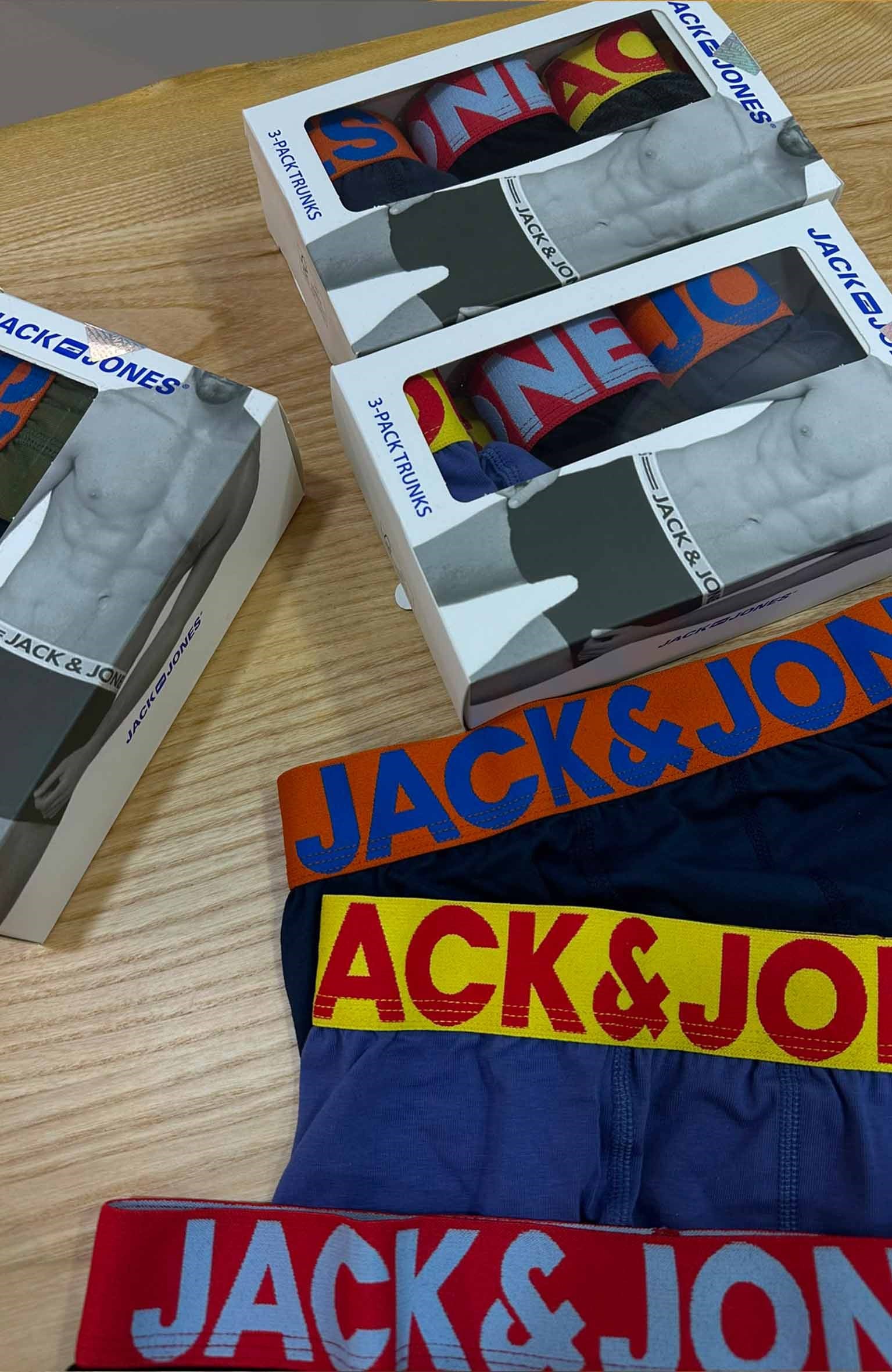 MEN2003 J.J 3'LÜ KARMA RENK BOXER