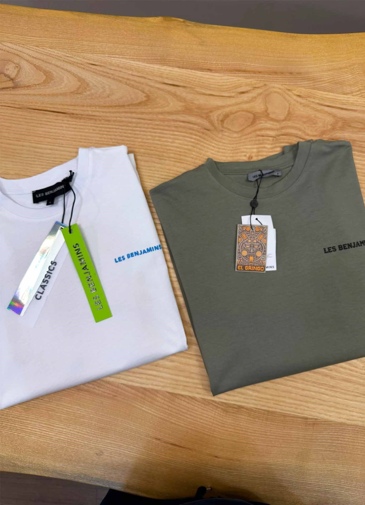 MEN2109 L.BNJ ÖN/ARKA BASKILI T-SHIRT