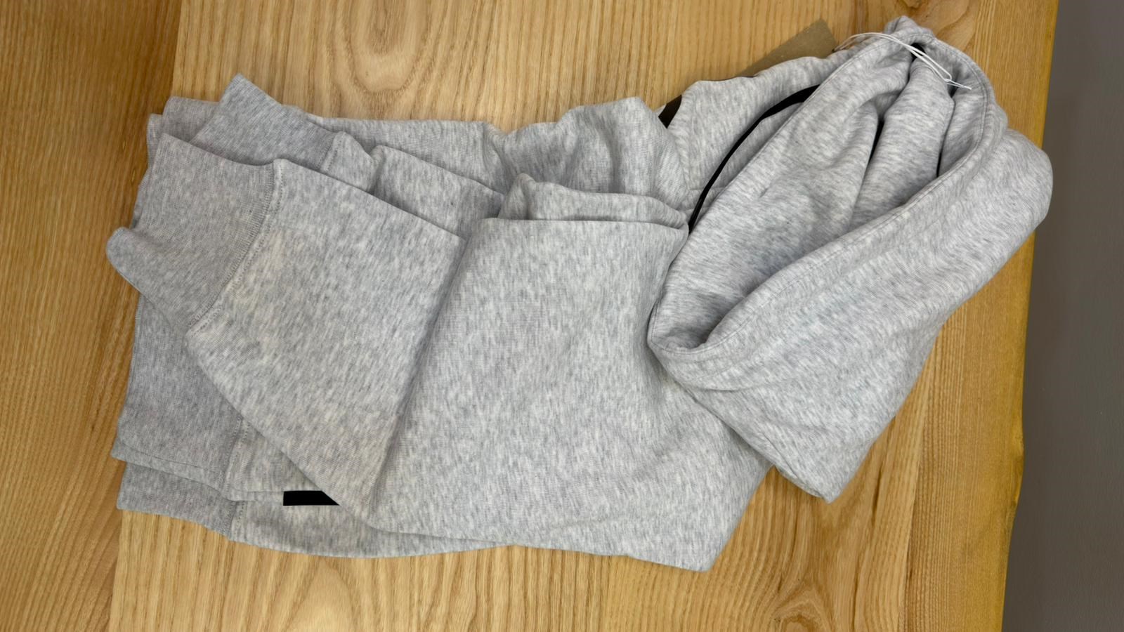 MEN2156 1.N KAPÜŞONLU GRİ SWEAT