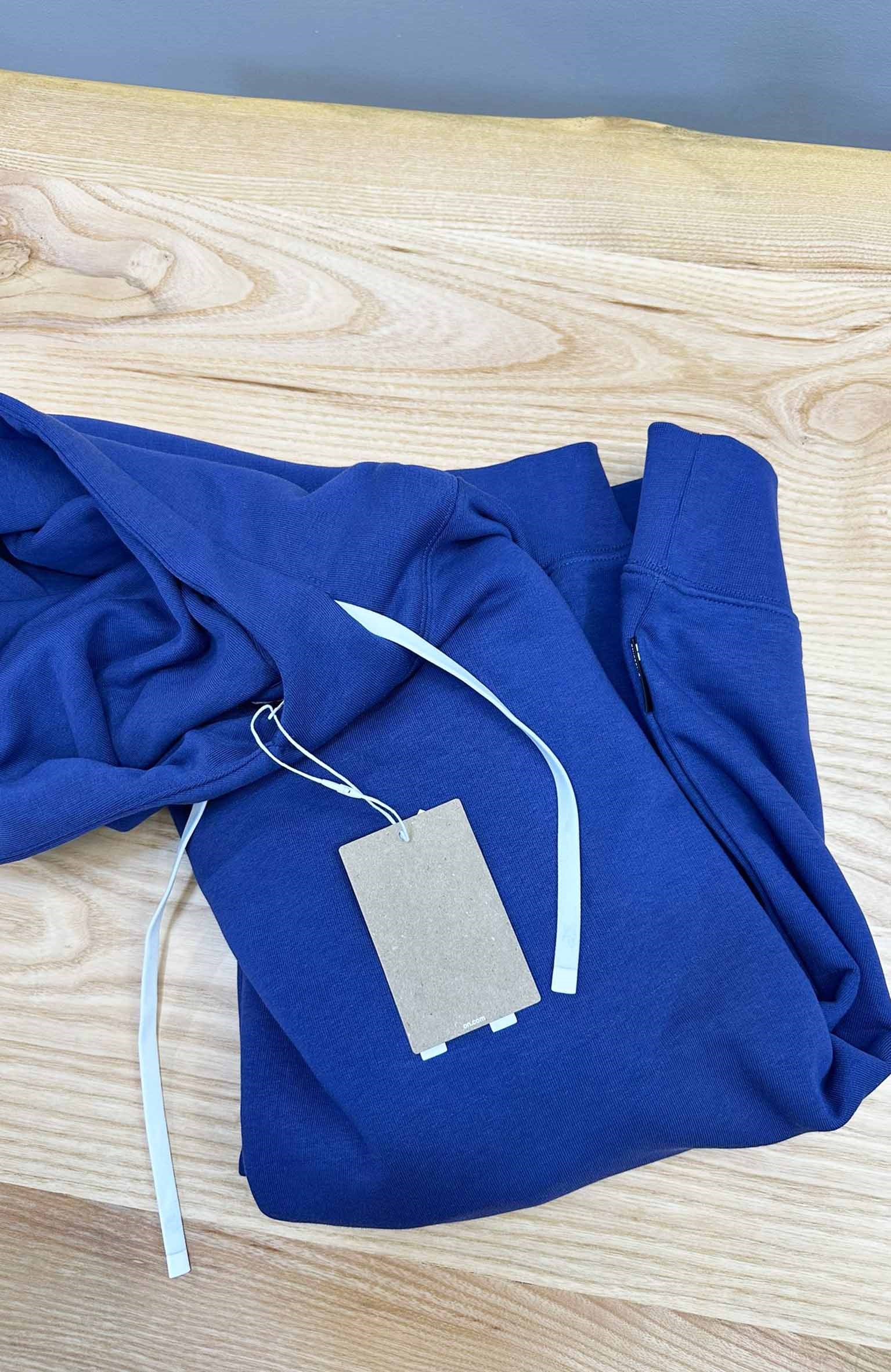 MEN2175 1.N KAPÜŞONLU LACİVERT SWEAT