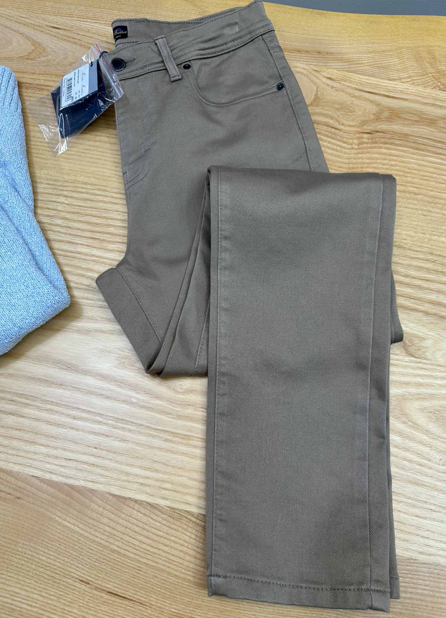MEN2195 B&B LİKRALI BEJ DENİM PANTOLON