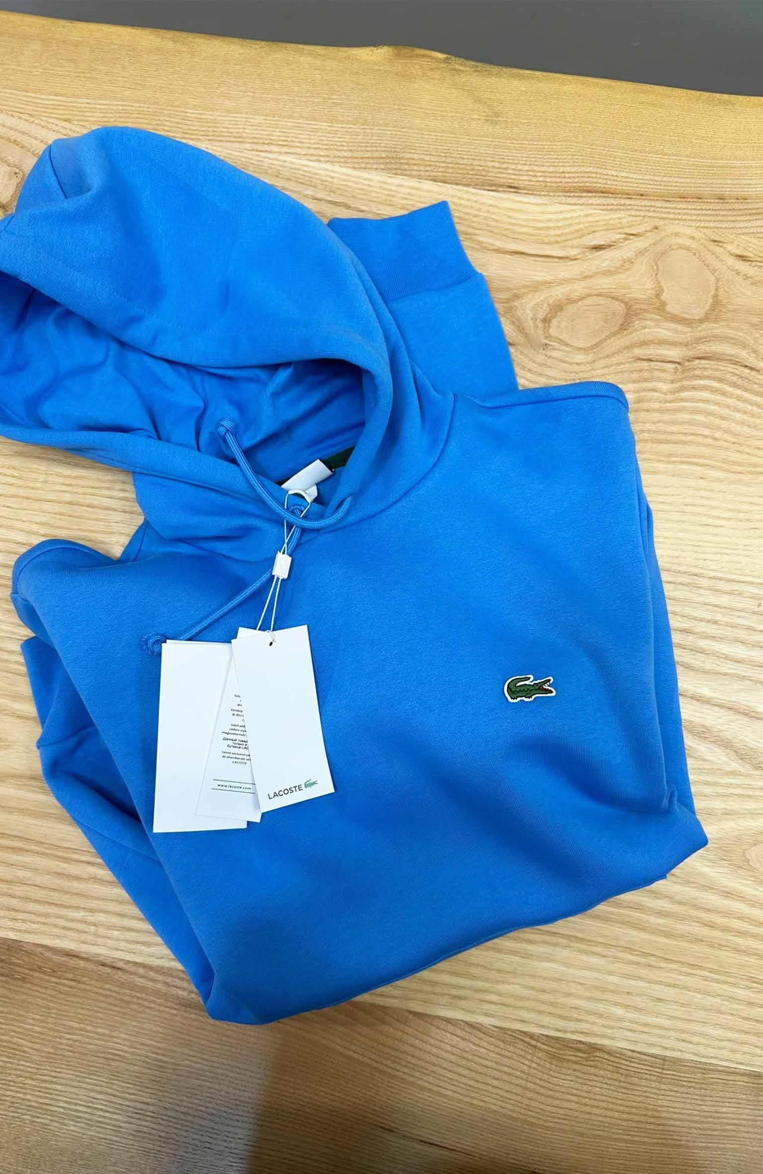 MEN2273 LCT KAPÜŞONLU MAVİ SWEAT