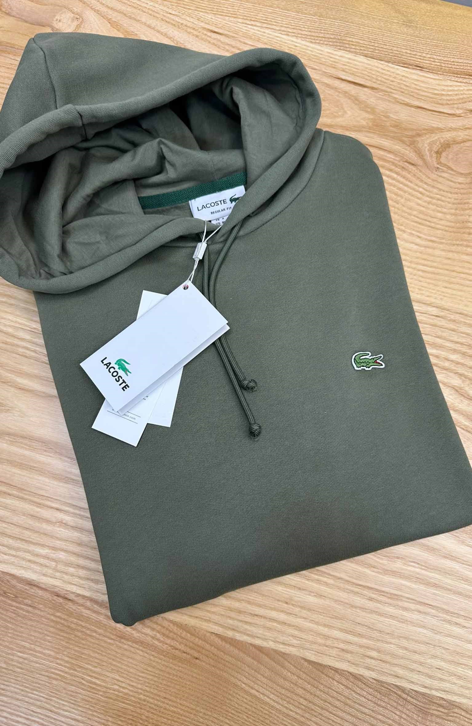 MEN2309 LCT KAPÜŞONLU HAKİ SWEAT