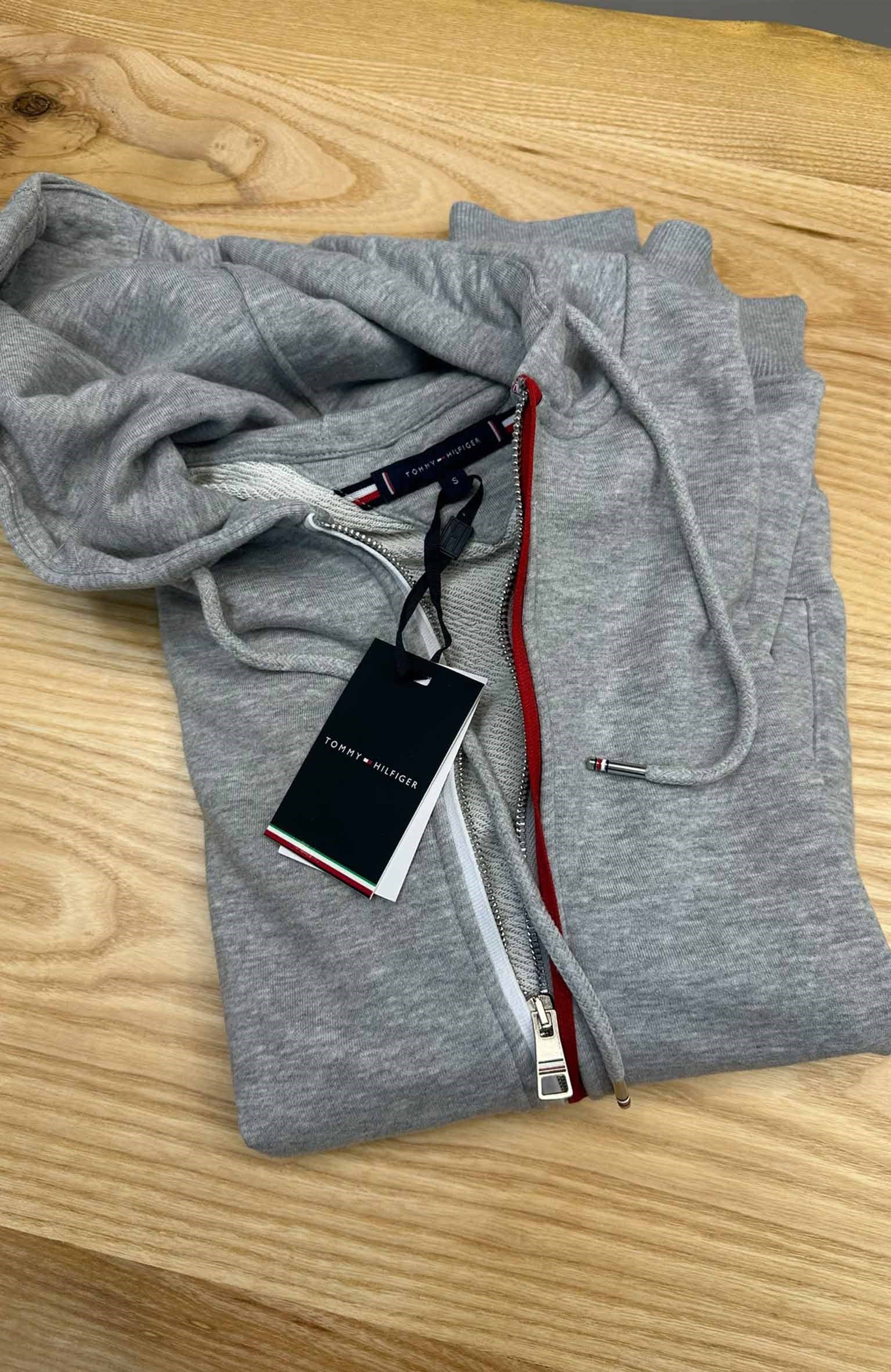 MEN2366 TM TAM FERMUARLI KAPÜŞONLU GRİ HIRKA