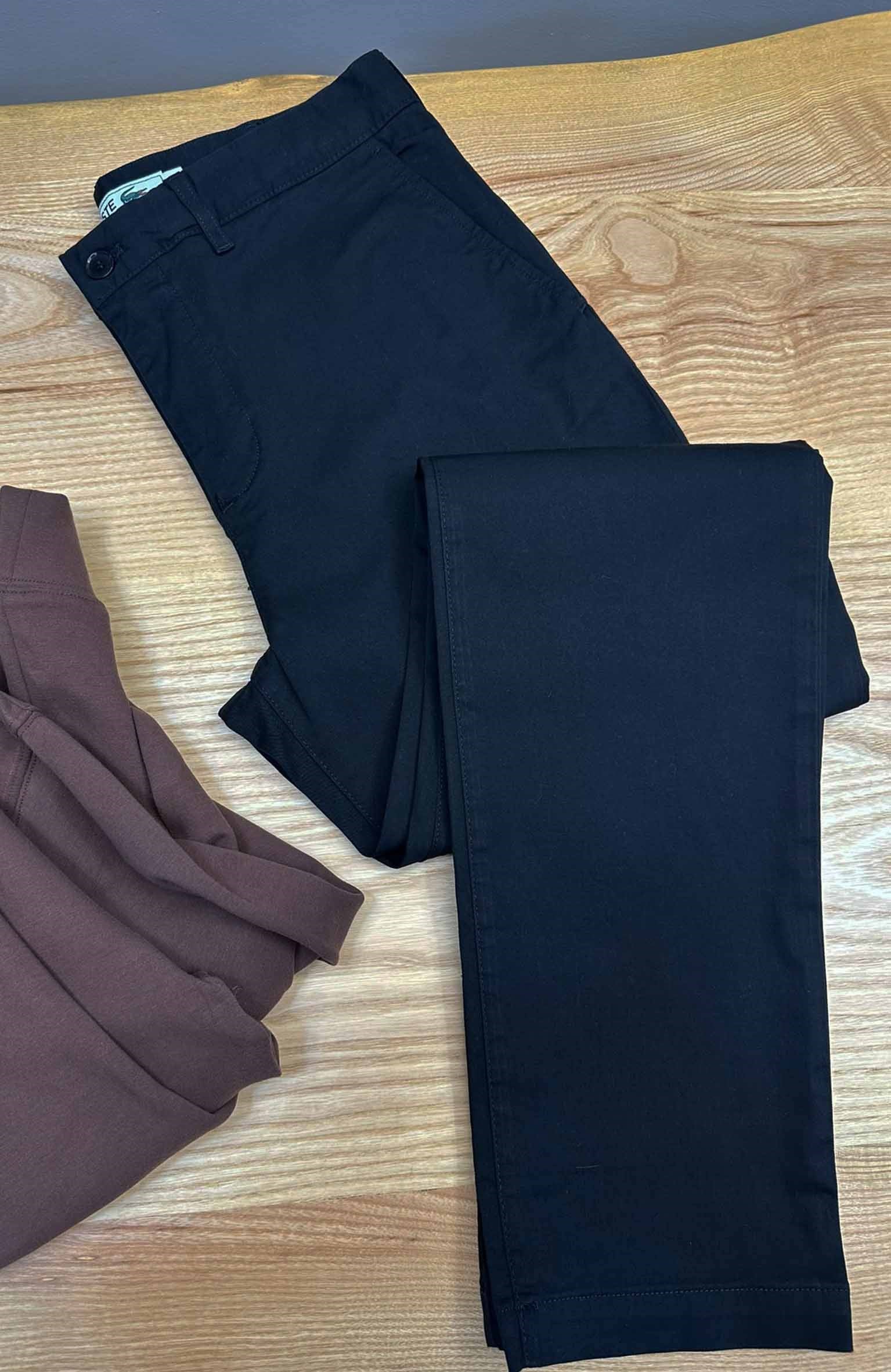 MEN2396 LCT SLİM FİT SİYAH PANTOLON