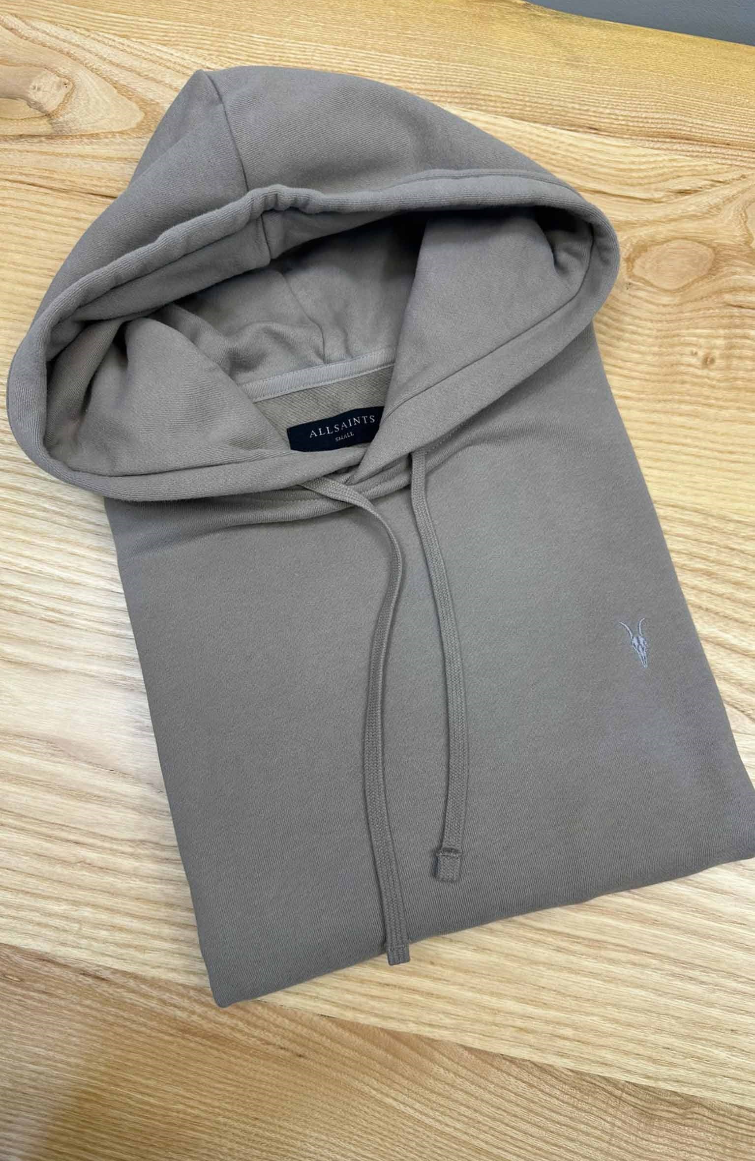 MEN2412 ALL S. KAPÜŞONLU VİZON SWEAT