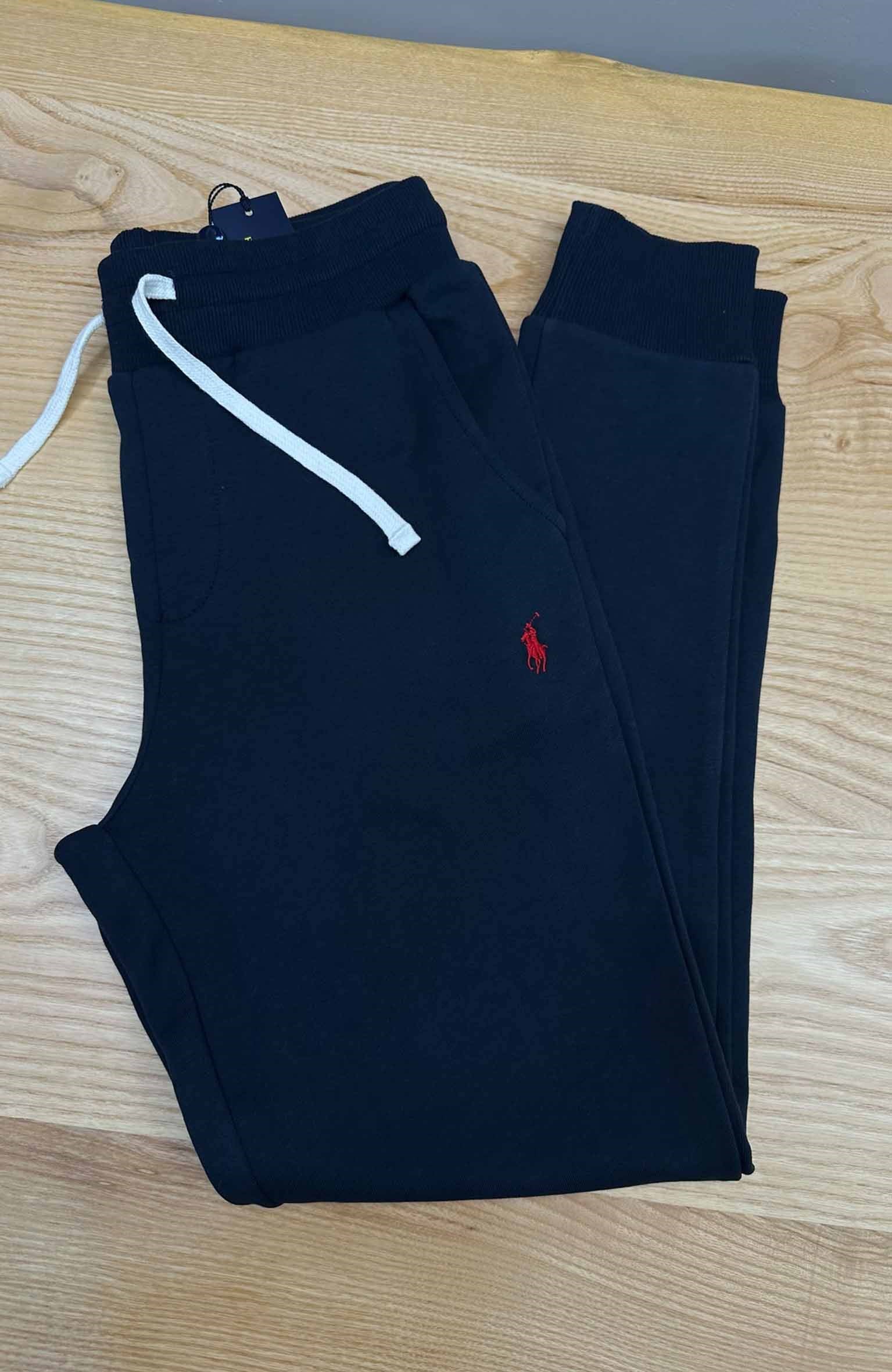 MEN2428 PRL KIRMIZI NAKIŞLI LACİVERT JOGGER