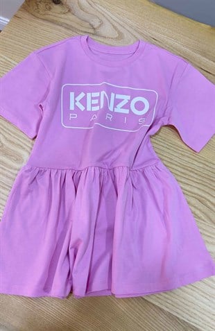 C2387 KNZ PEMBE ELBİSE 