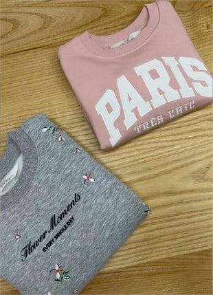 C2564 NAKIŞLI SWEAT 