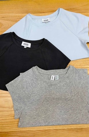 K4333 &OTHR PAMUKLU LİKRALI T-SHIRT